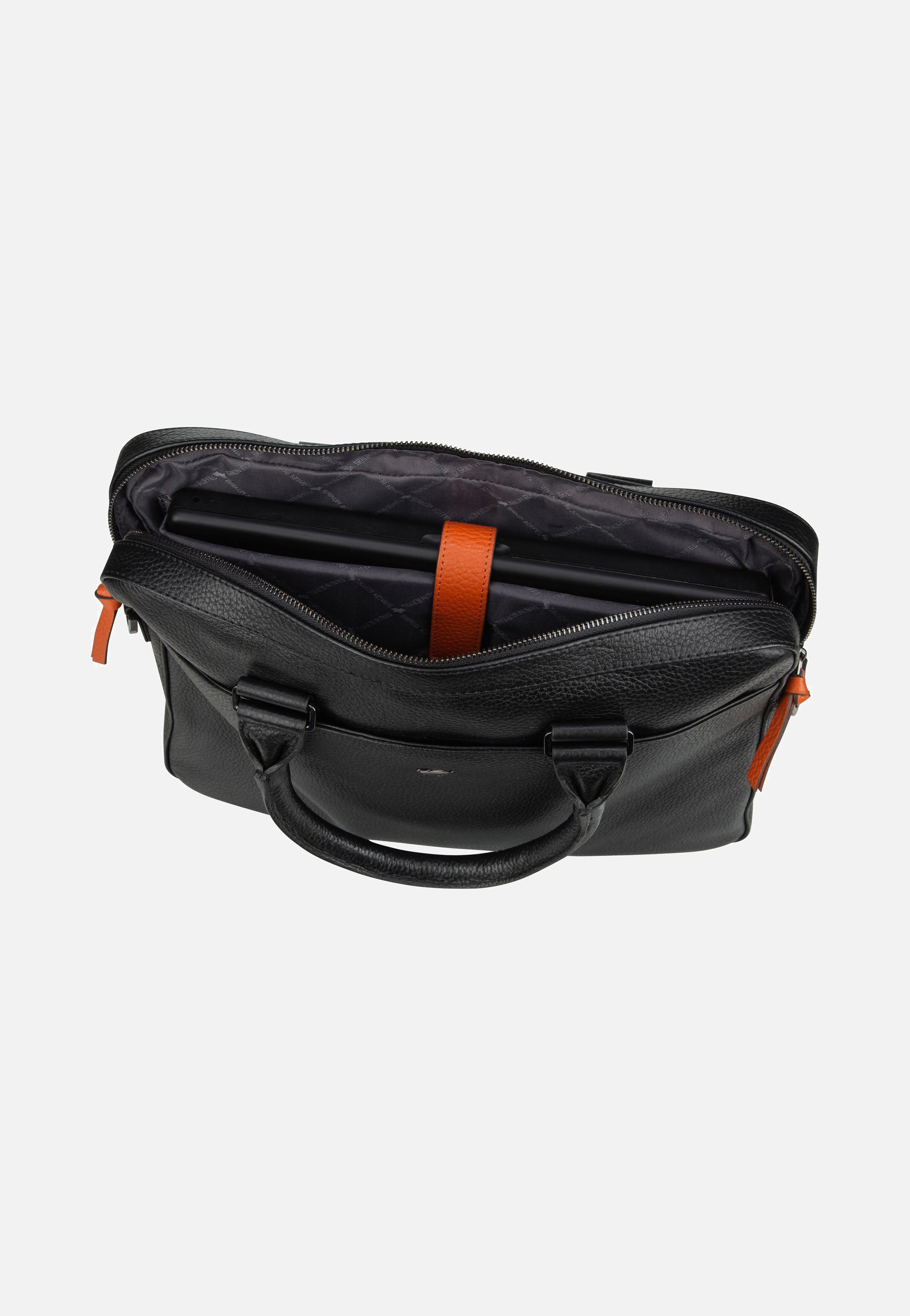 Braun Büffel Novara 26365 Schwarz Aktentasche
