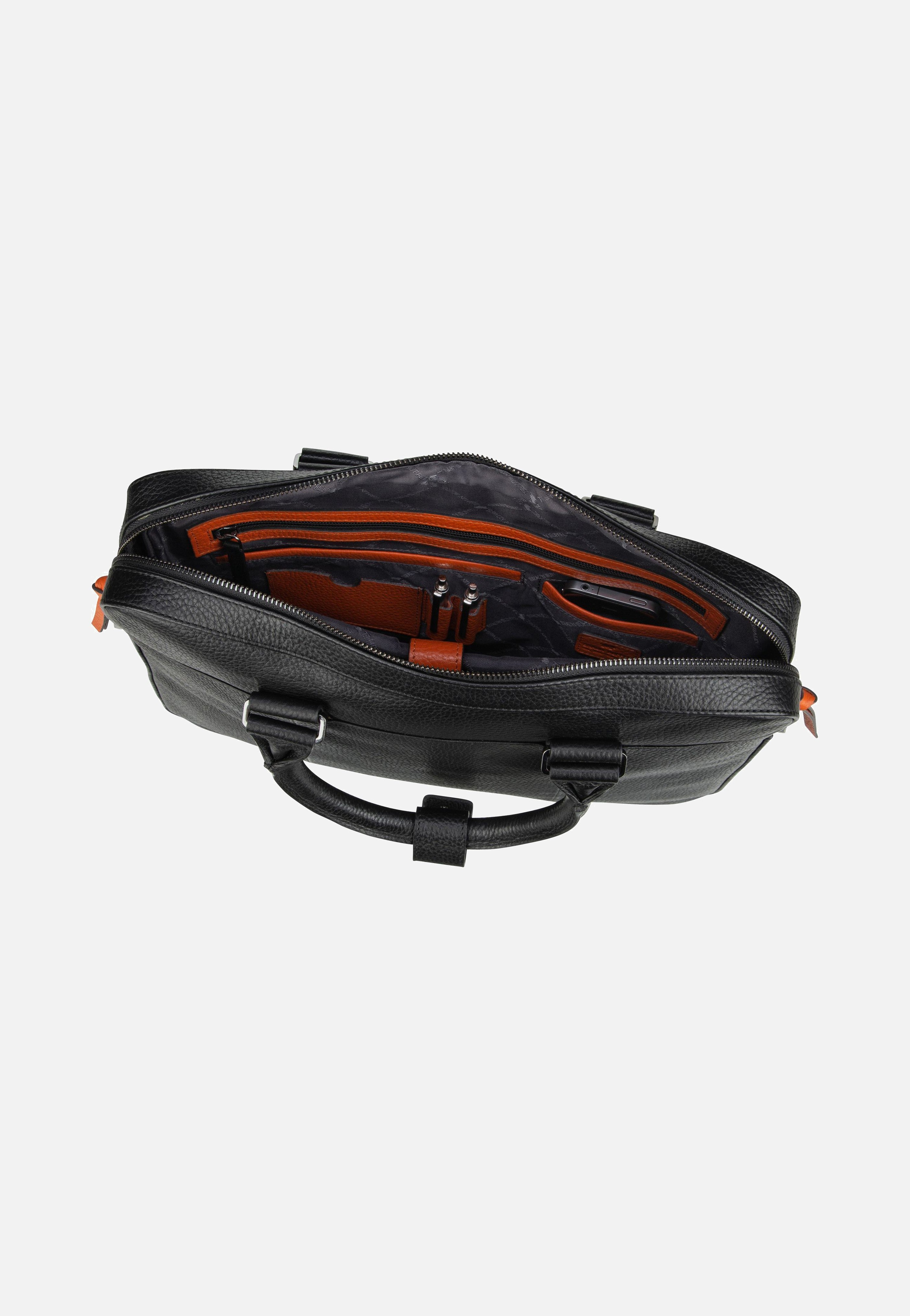 Braun Büffel Novara 26365 Schwarz Aktentasche