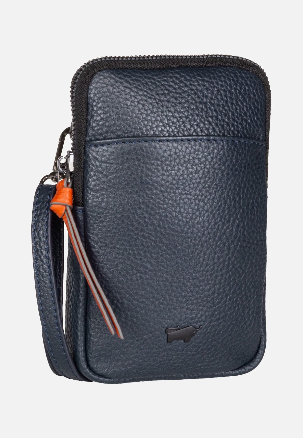 Braun Büffel Novara Phone Pouch Dunkelblau Handytasche