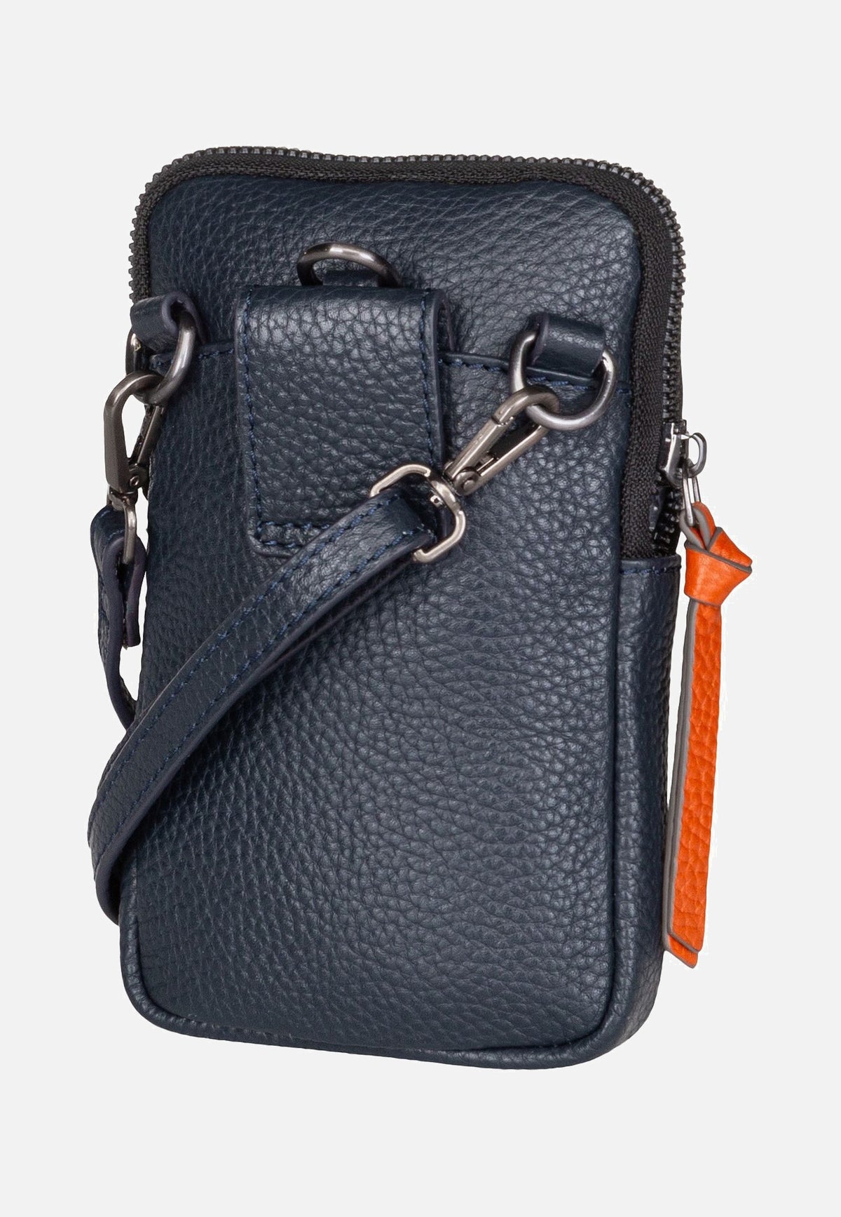 Braun Büffel Novara Phone Pouch Dunkelblau Handytasche
