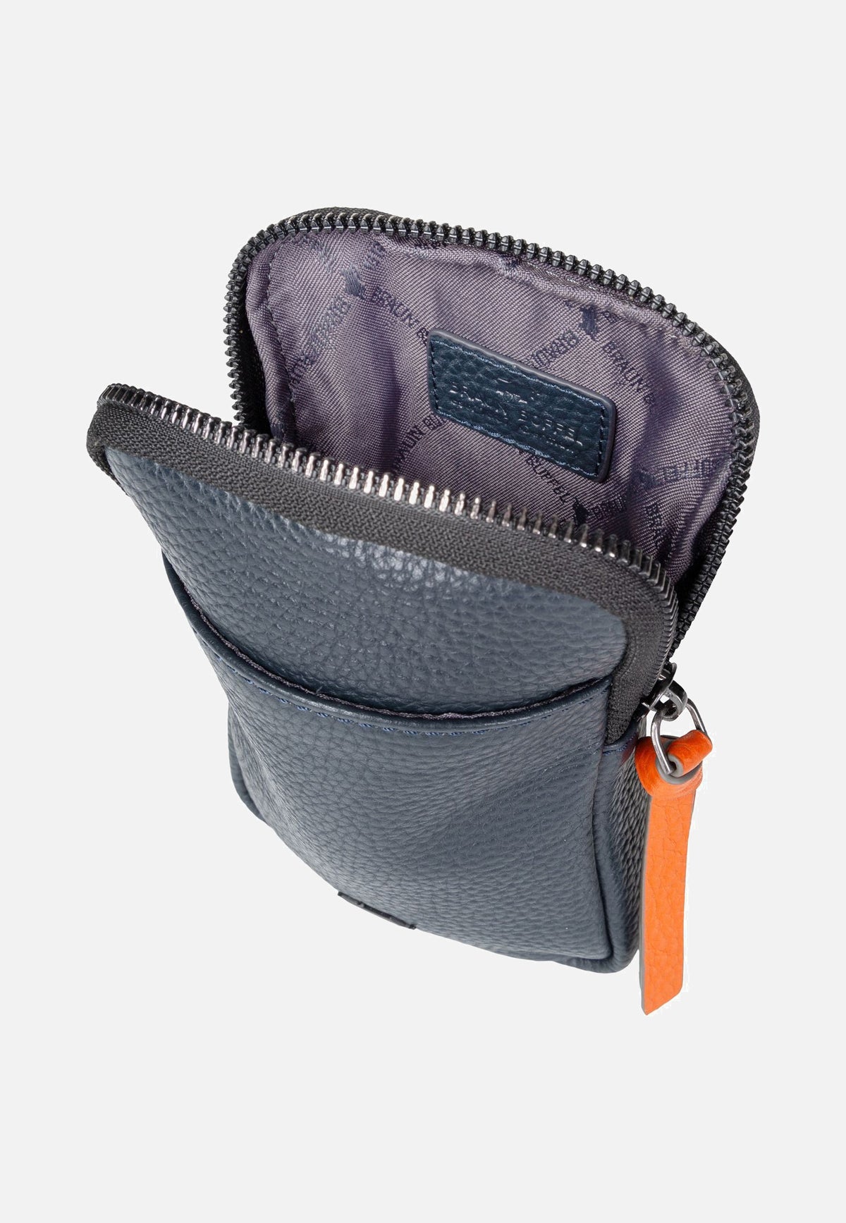 Braun Büffel Novara Phone Pouch Dunkelblau Handytasche