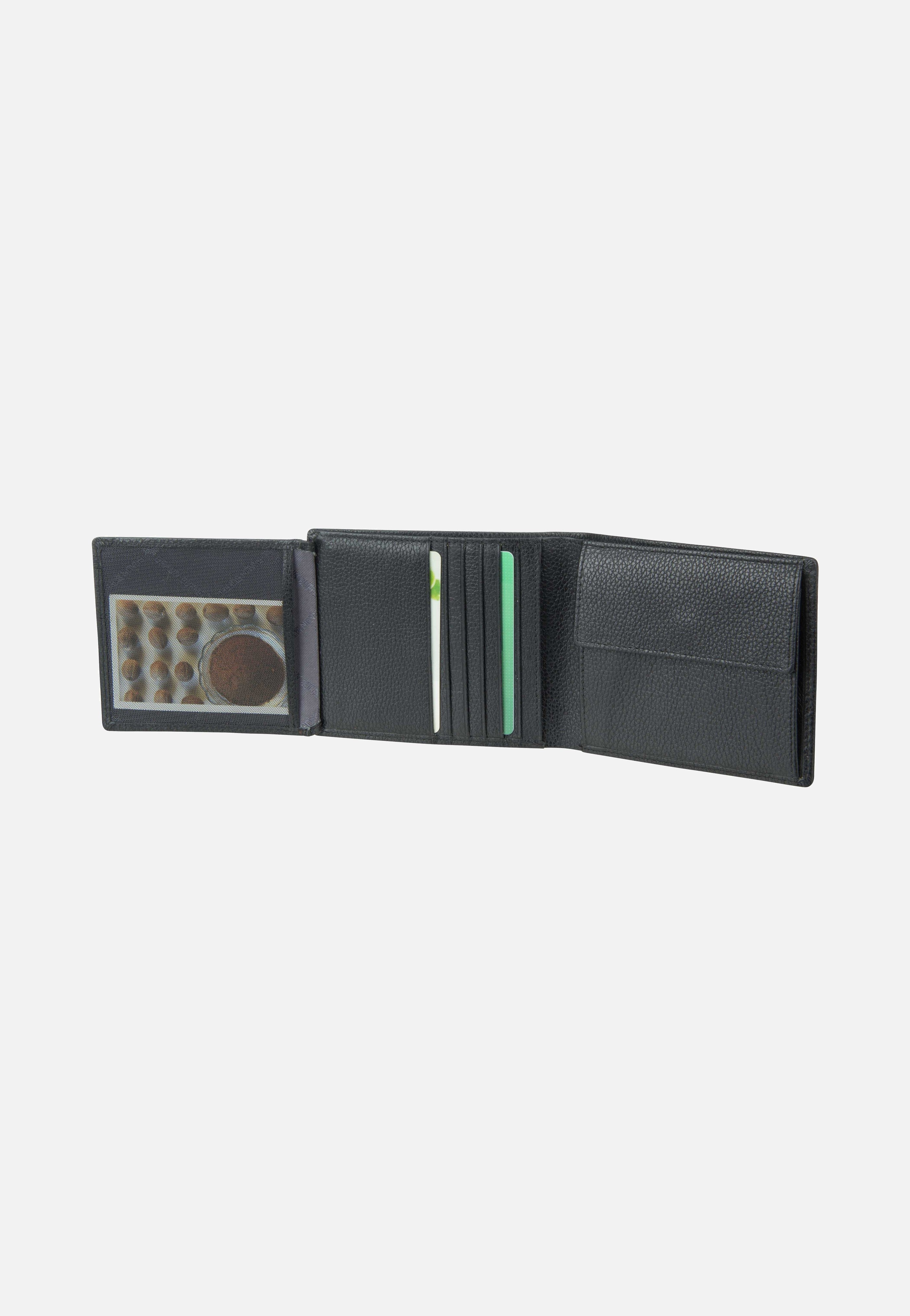 Braun Büffel Prato RFID 69339 Schwarz Portemonnaie