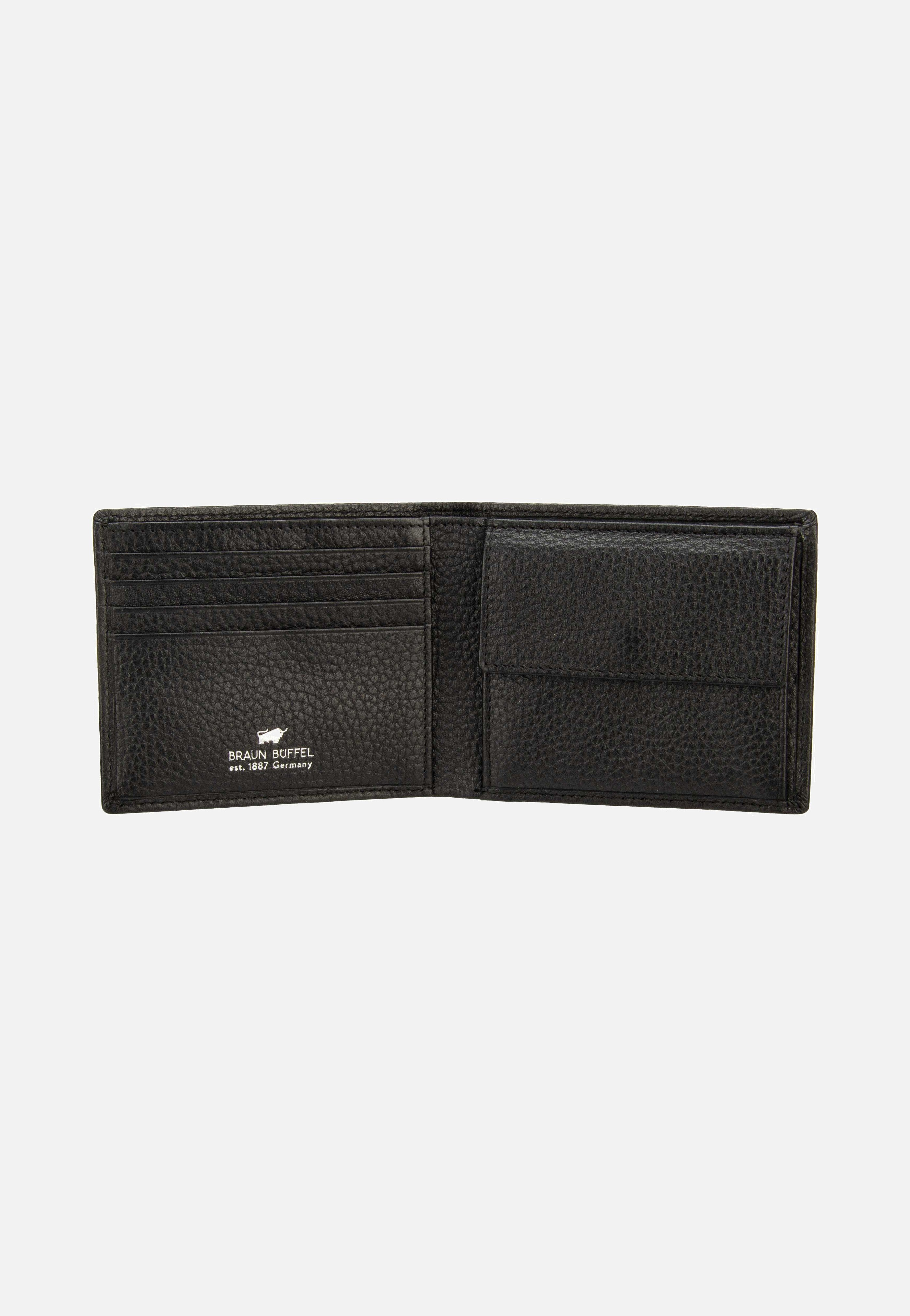 Braun Büffel Theo 60532 Schwarz Portemonnaie