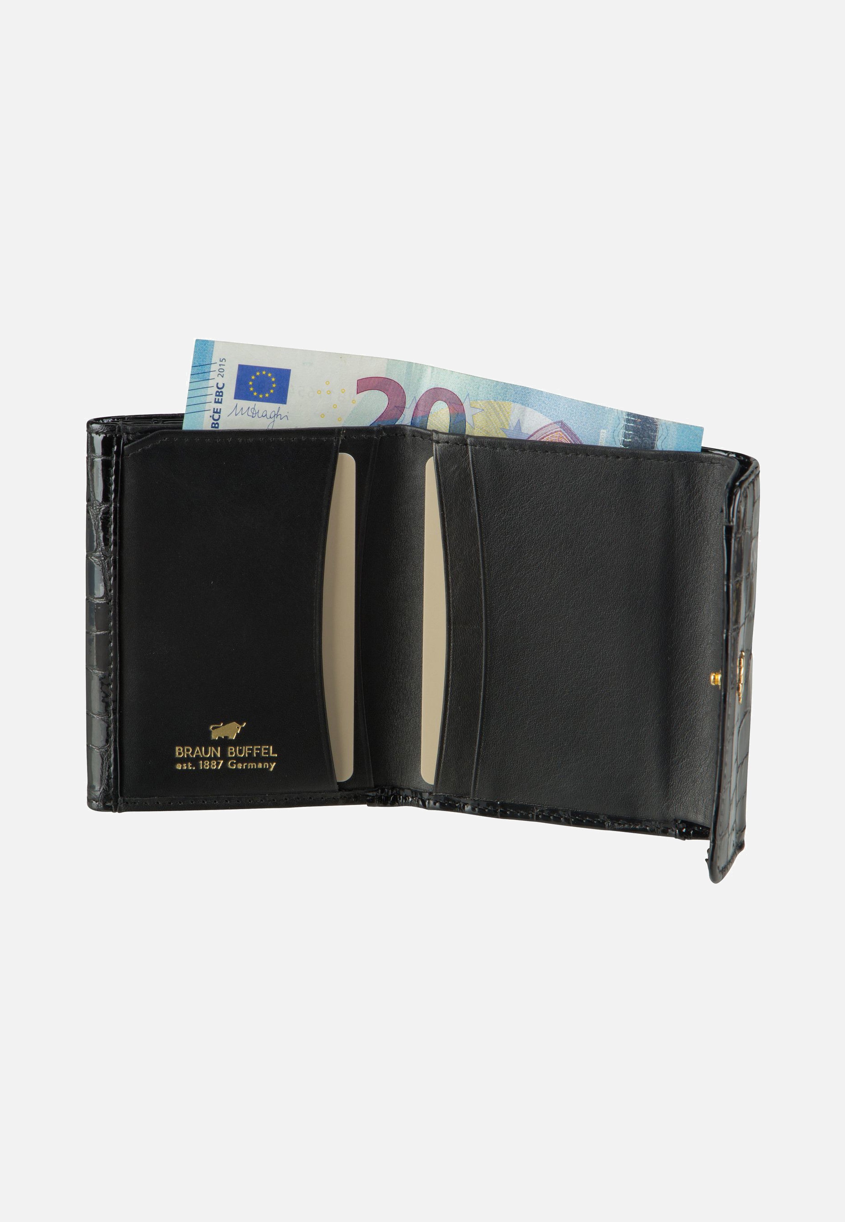 Braun Büffel Verona 40015 Schwarz Portemonnaie