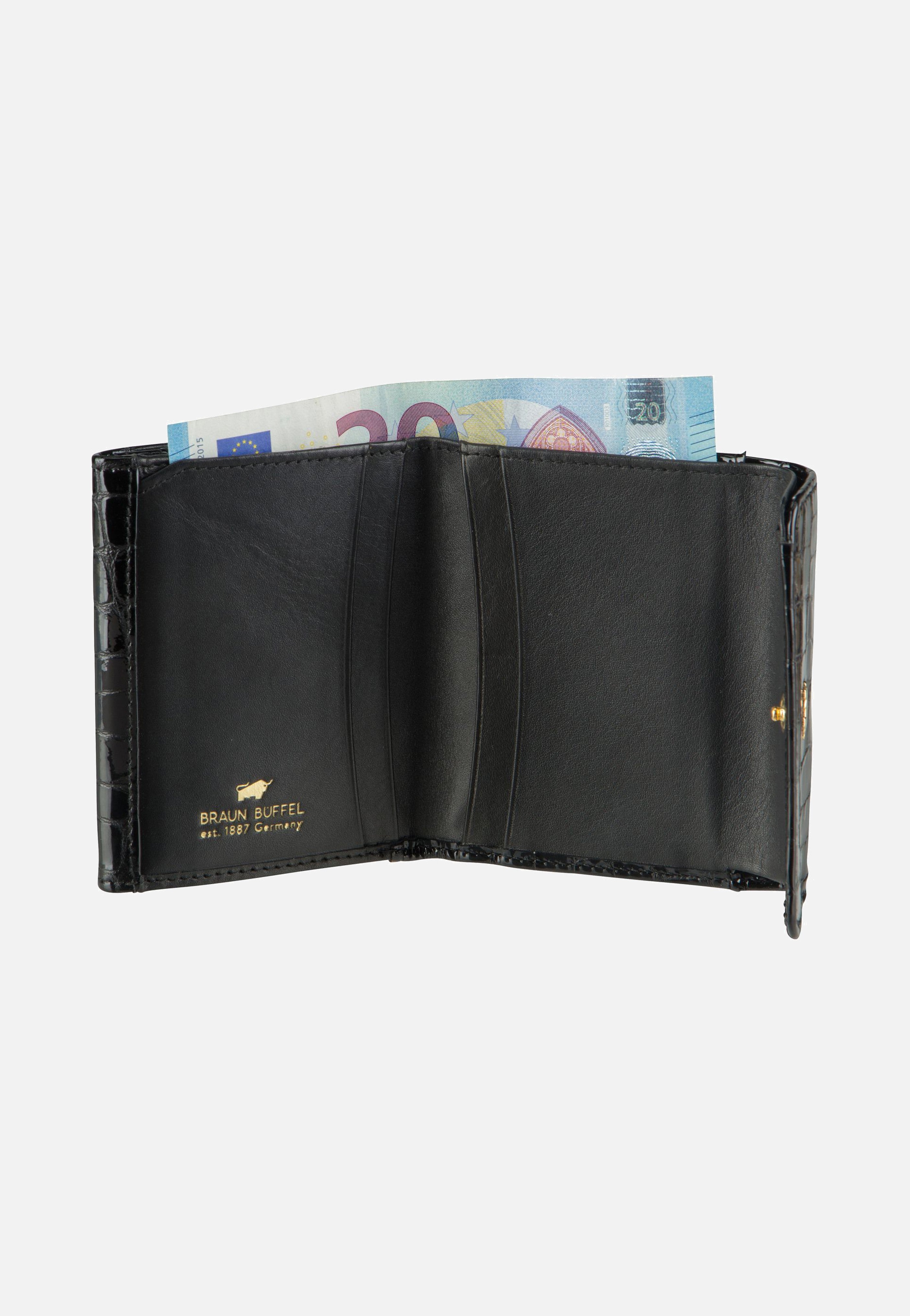 Braun Büffel Verona 40015 Schwarz Portemonnaie