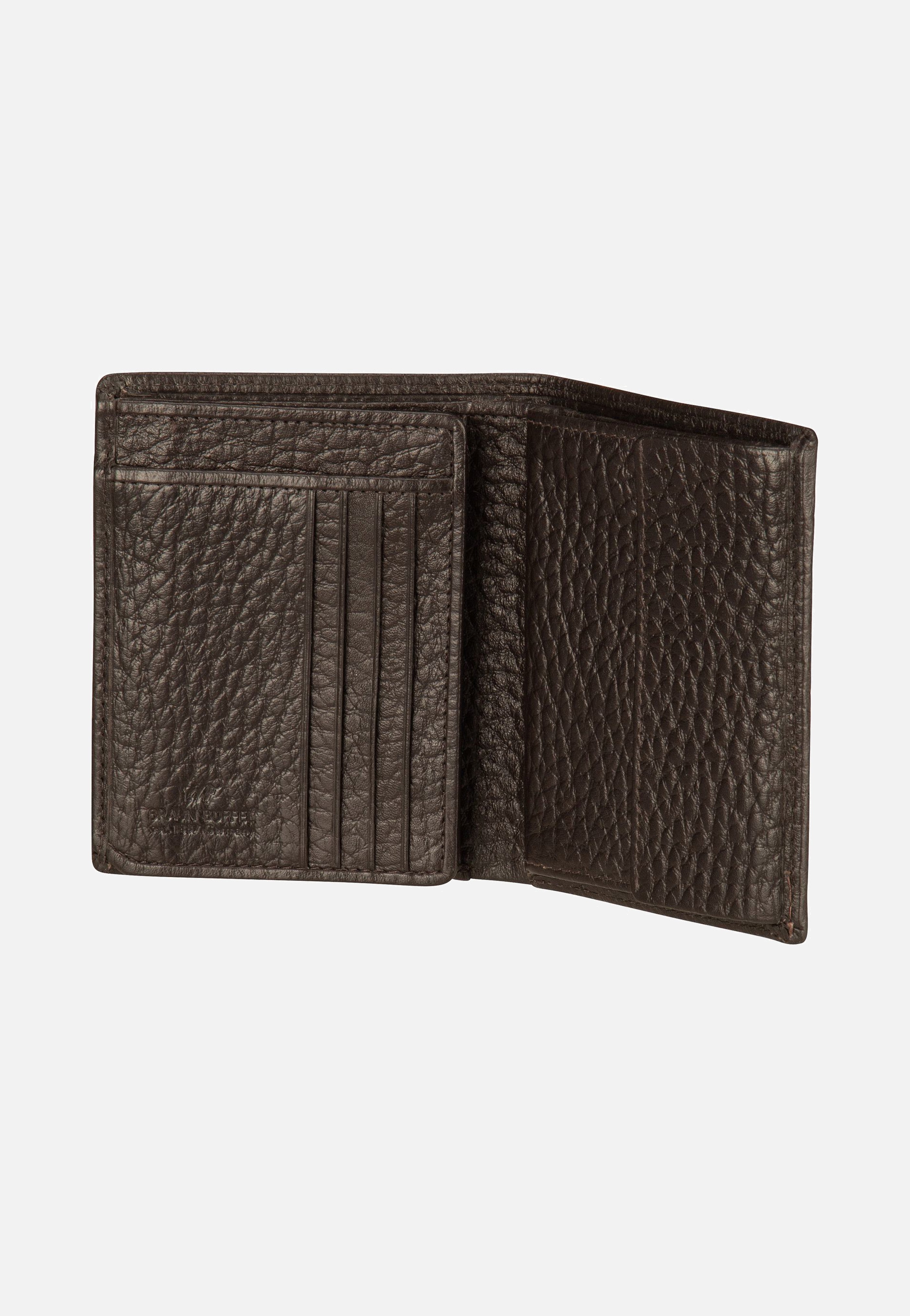 Braun Büffel Yannik 53141 Dunkelbraun Portemonnaie