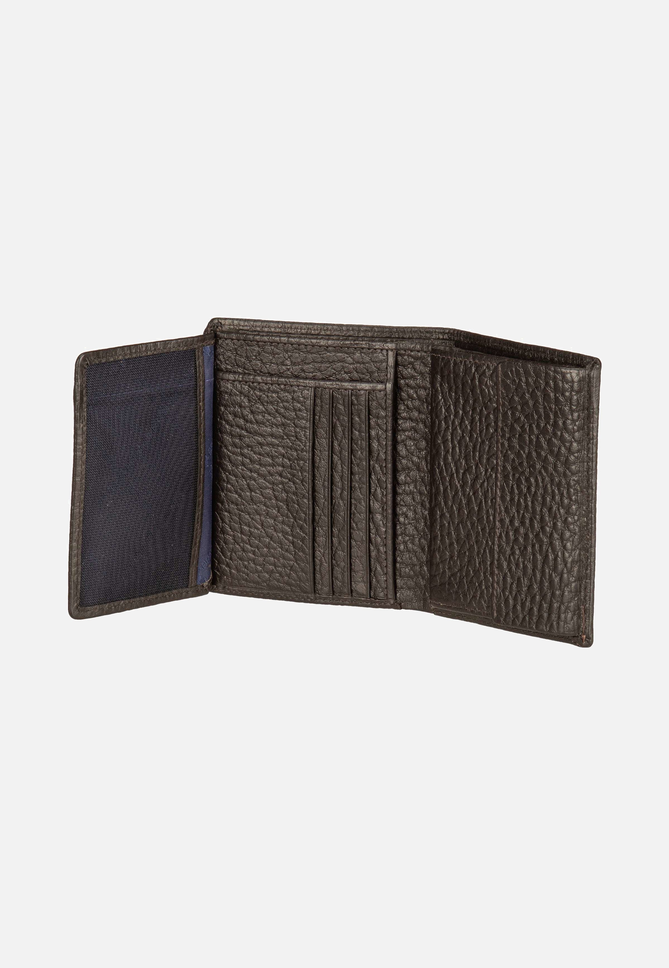 Braun Büffel Yannik 53141 Dunkelbraun Portemonnaie