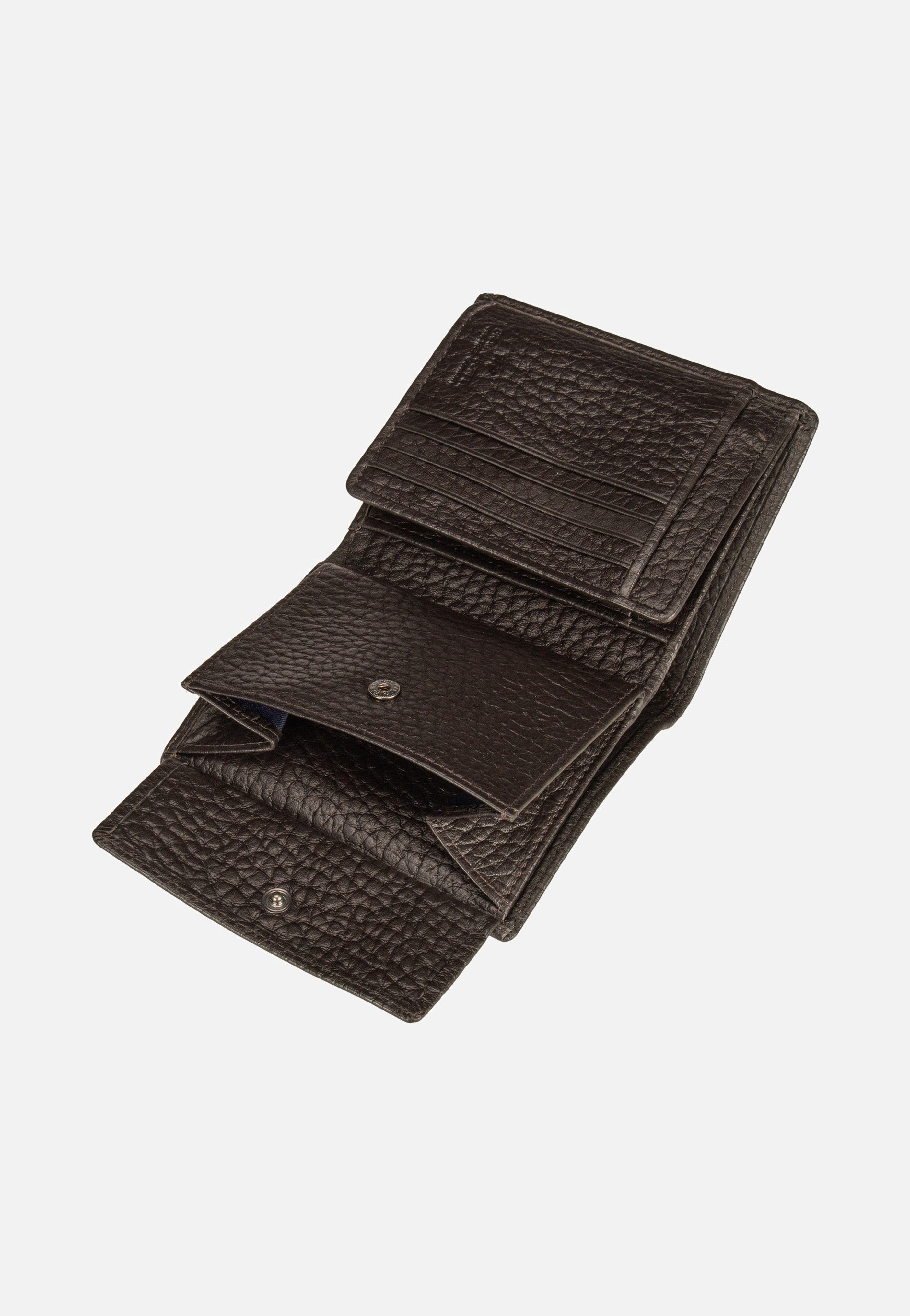 Braun Büffel Yannik 53141 Dunkelbraun Portemonnaie