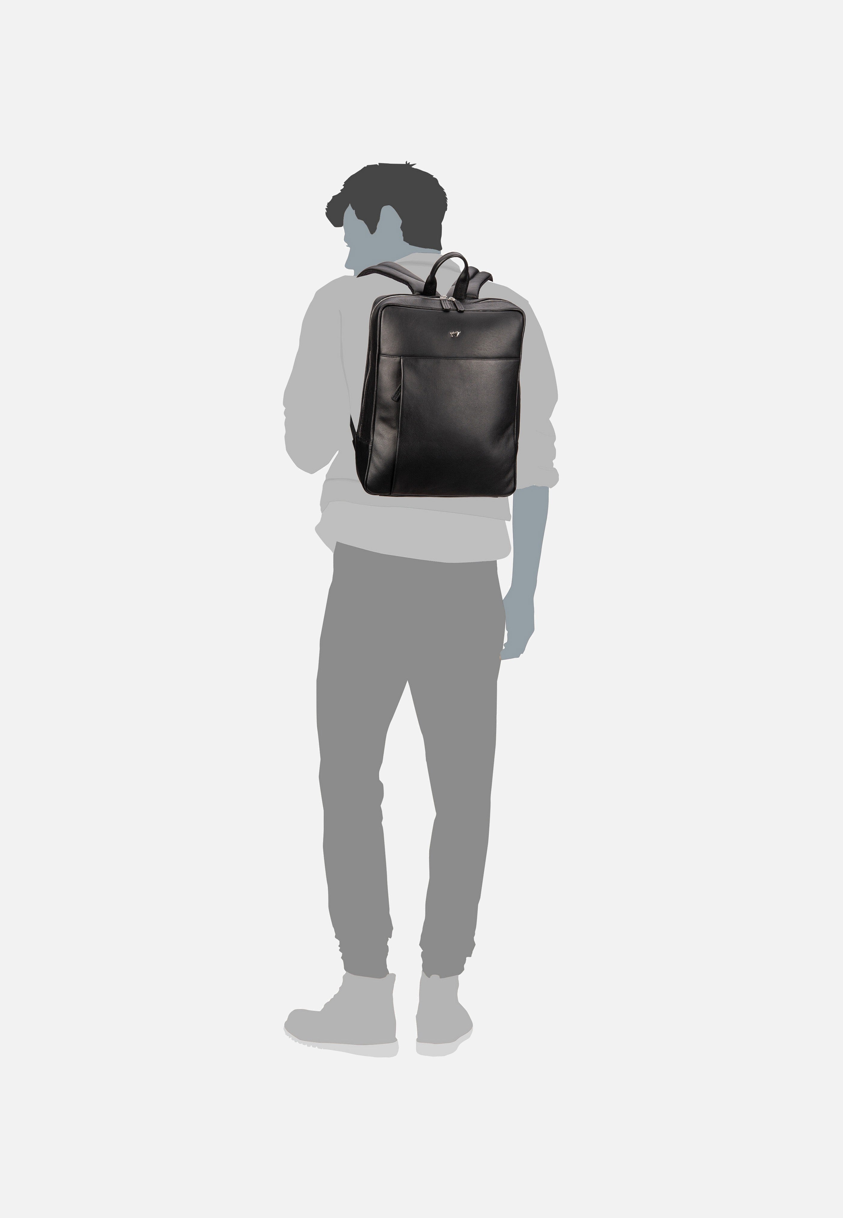 Braun Büffel GOLF 3.0 90683 Schwarz Rucksack