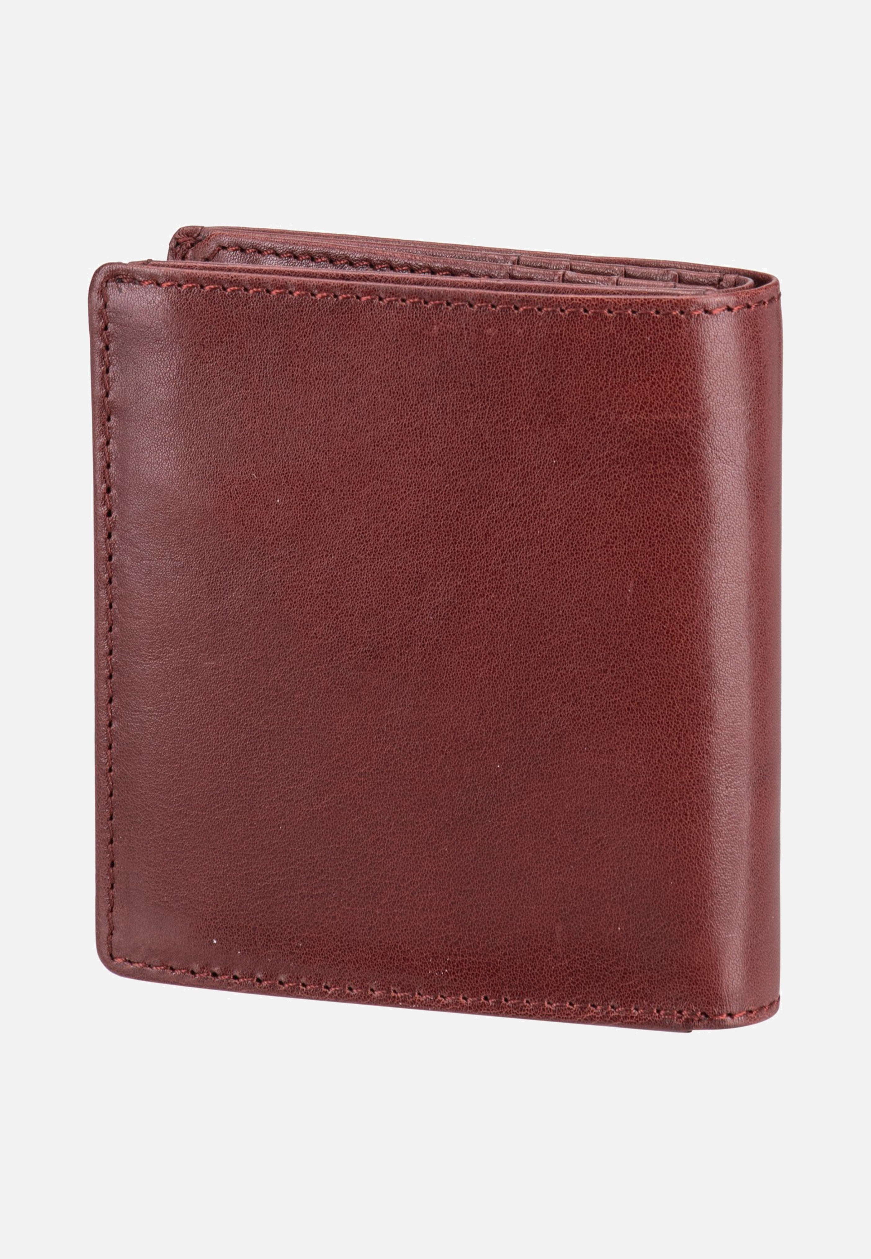Braun Büffel Arezzo RFID Carré 8Cs Tabak Portemonnaie