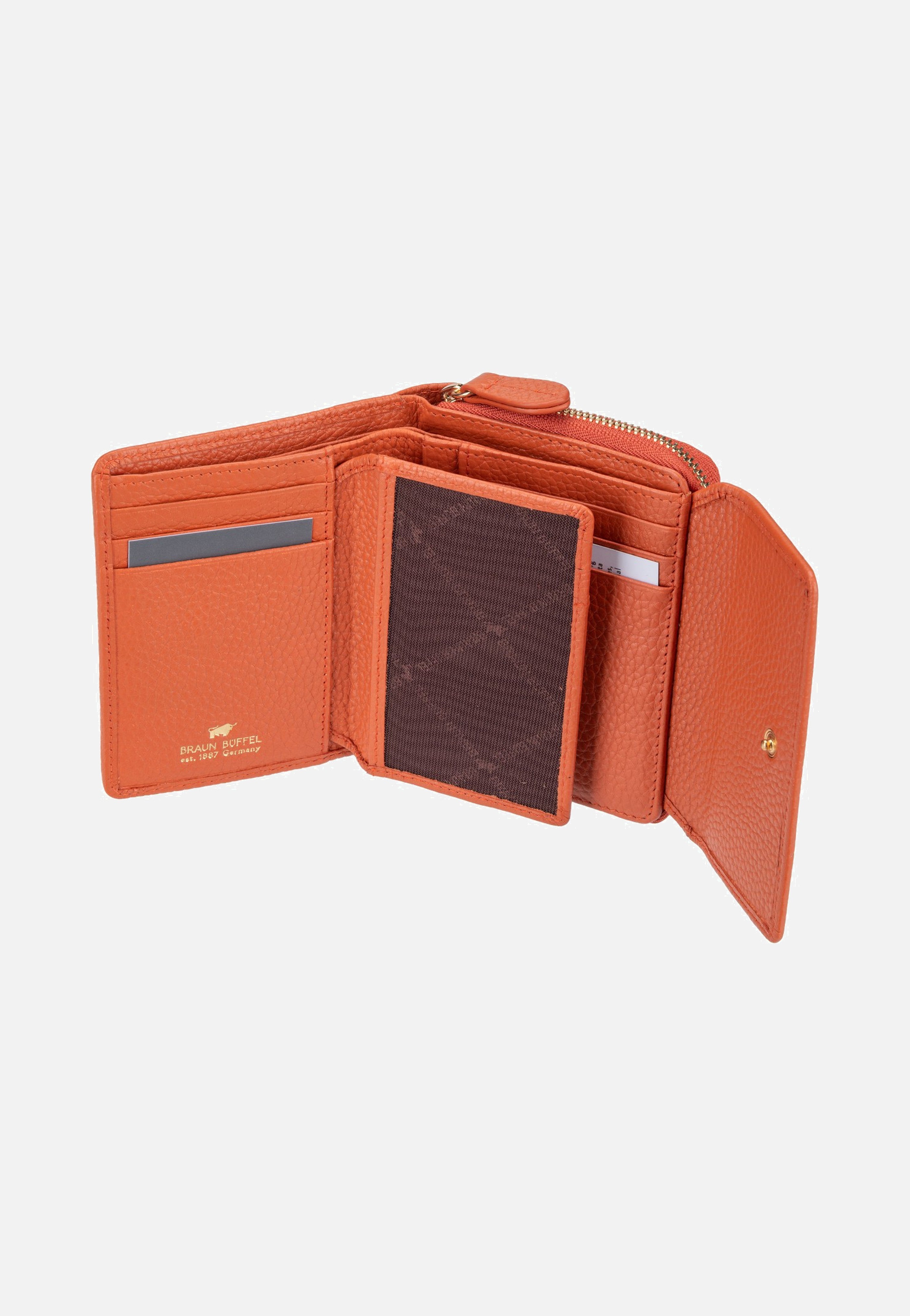 Braun Büffel Asti 50454 RV Pumpkin Spice Wallet