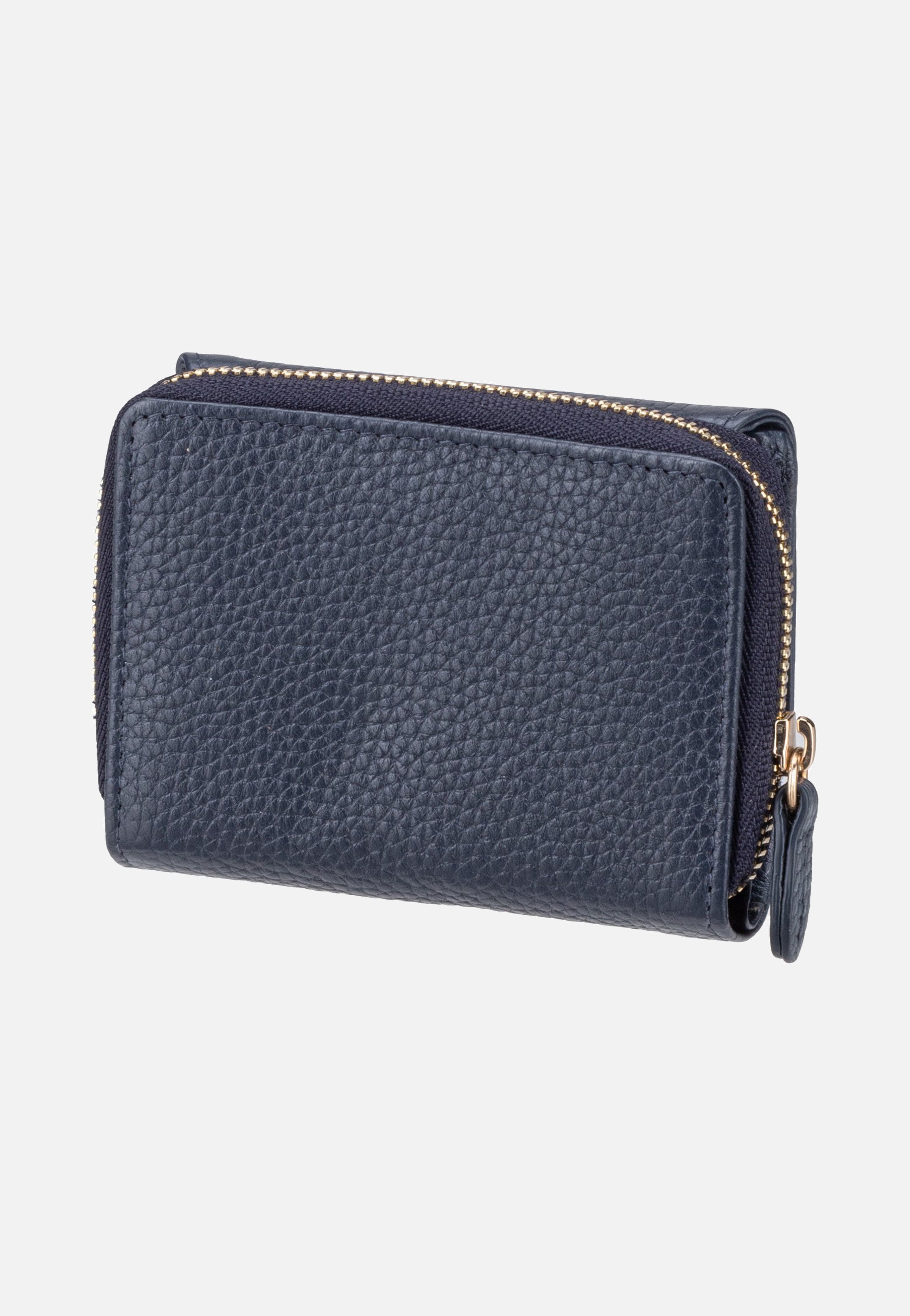 Braun Büffel Asti RV 50446 6CS Navy Wallet