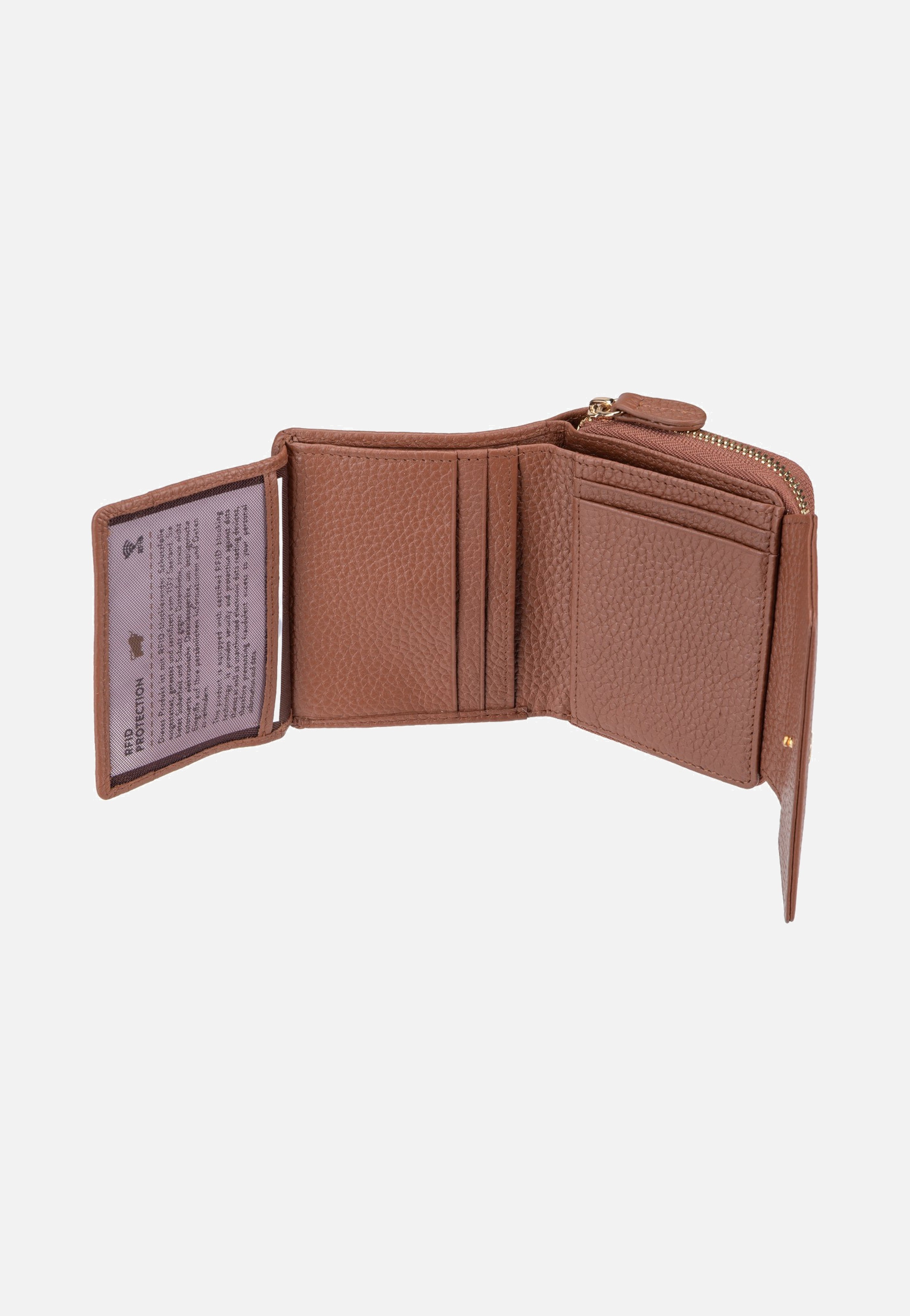 Braun Büffel Asti RV 50446 6CS Saddle brown Wallet