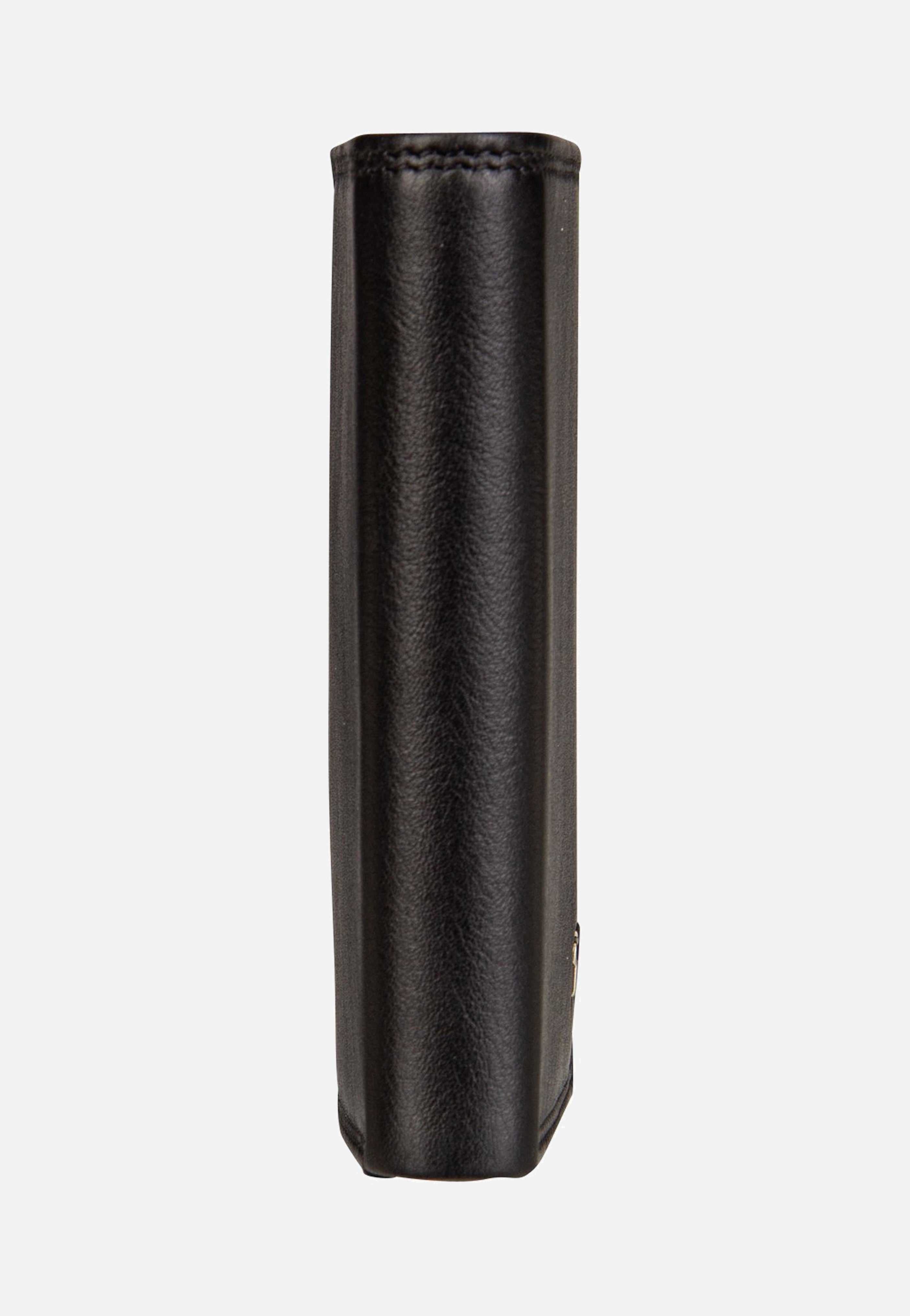 Braun Büffel Golf RFID Coin Wallet Carré 6Cs Black Portemonnaie