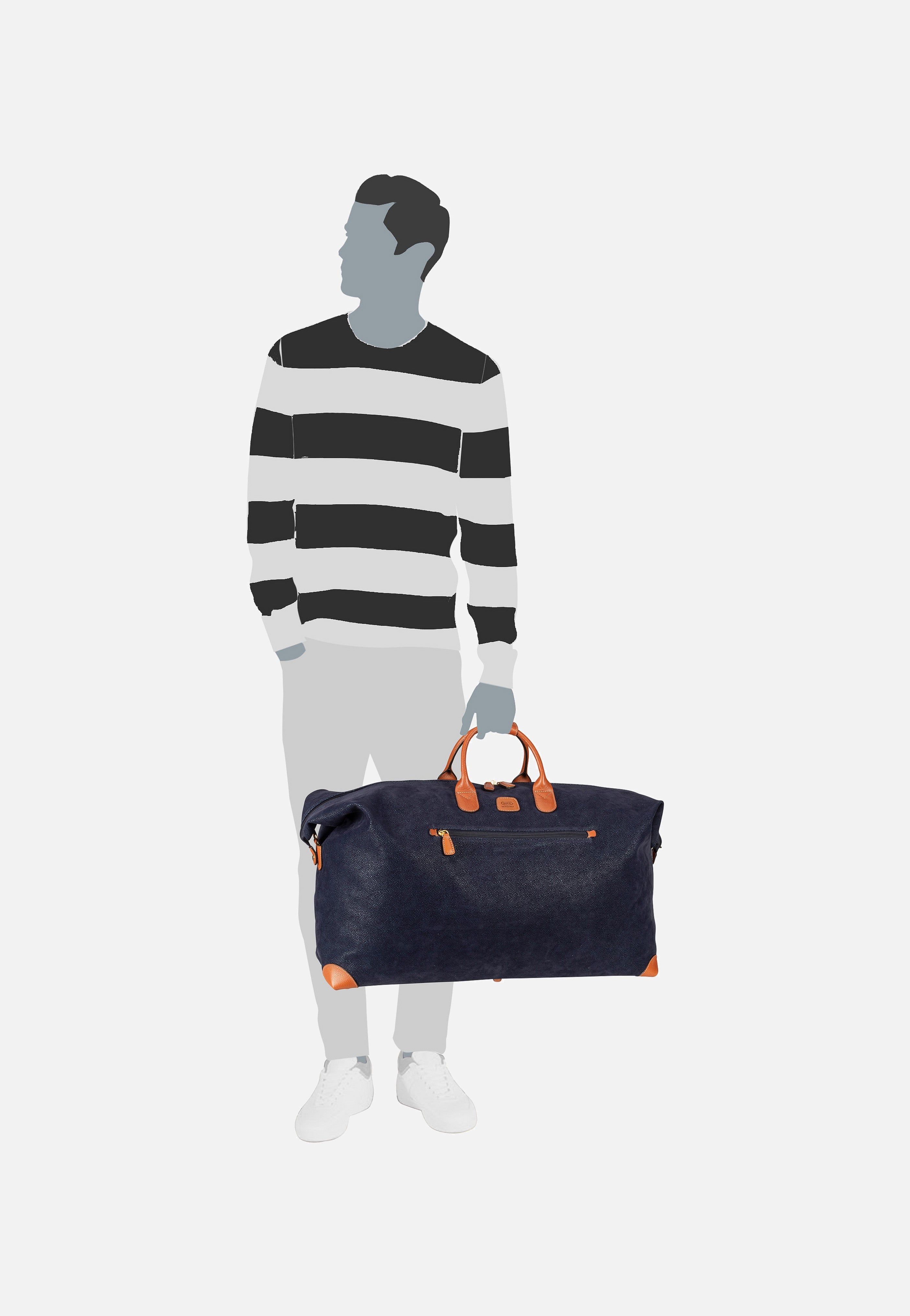 Bric's Life Holdall 20201 Blu Weekender