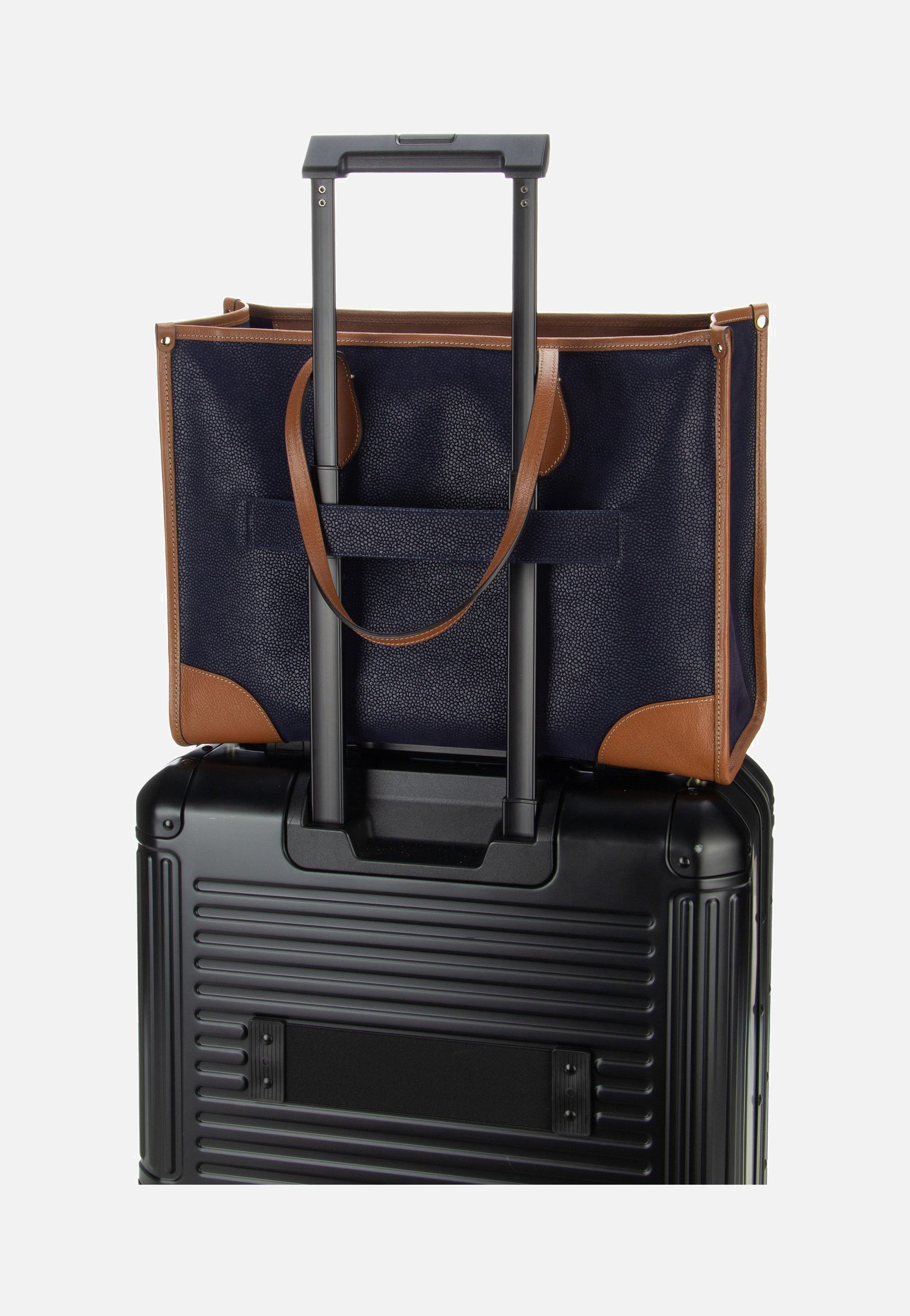 Bric's Life Shopping 5852 Blue Shopper