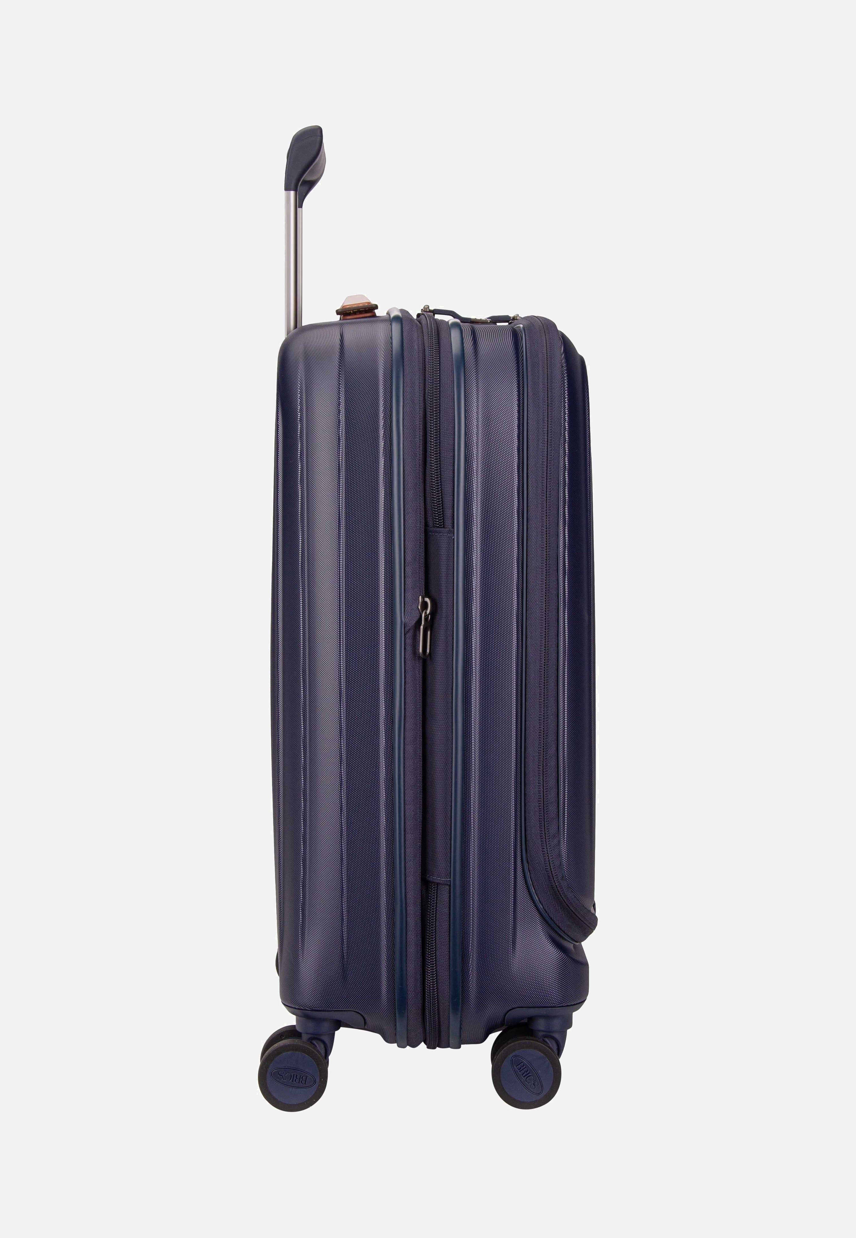 Bric's Taormina Trolley 55 Exp.Vortasche Blau Koffer