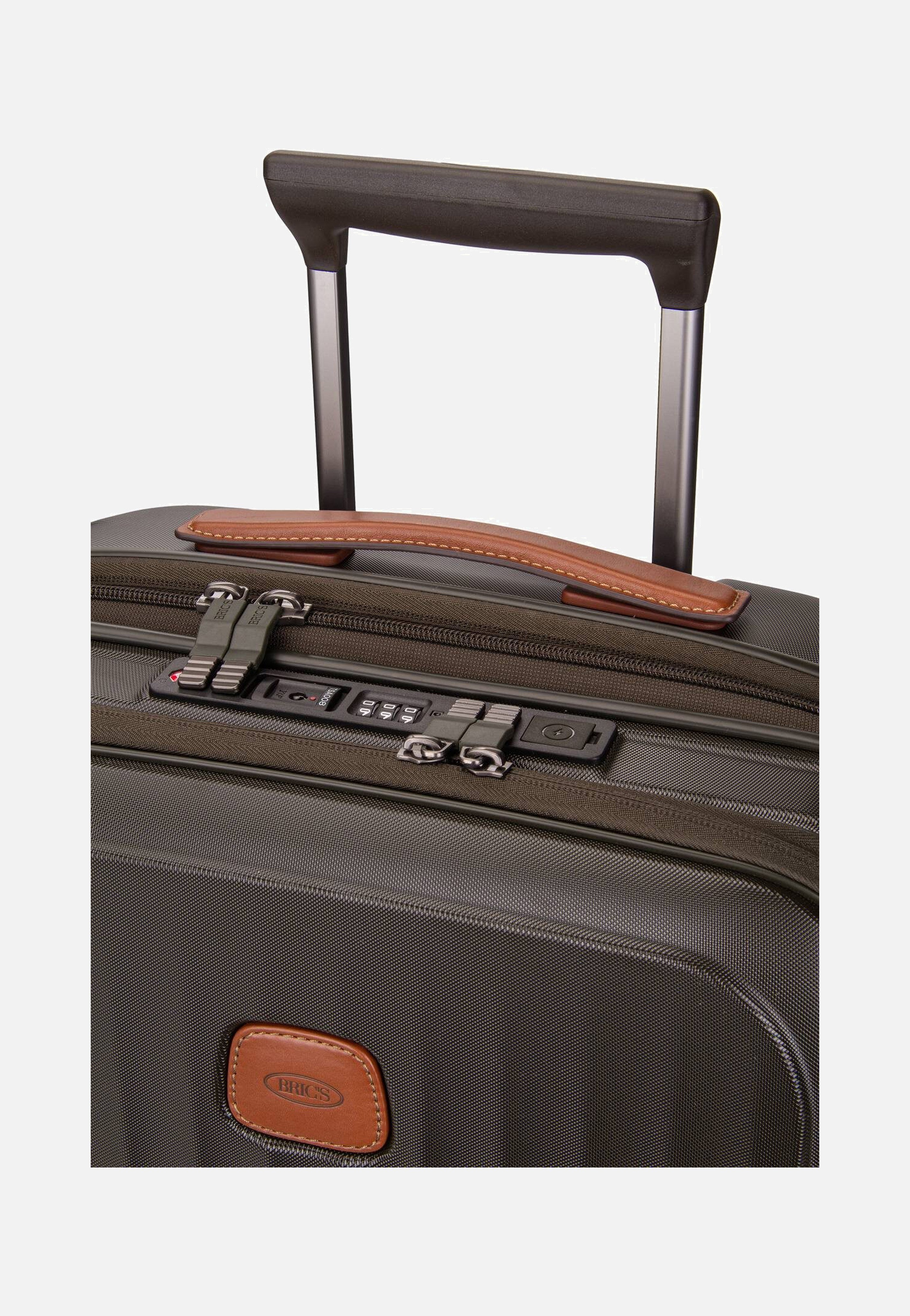 Bric's Taormina Trolley 55 Exp.Vortasche Olivgrün Koffer