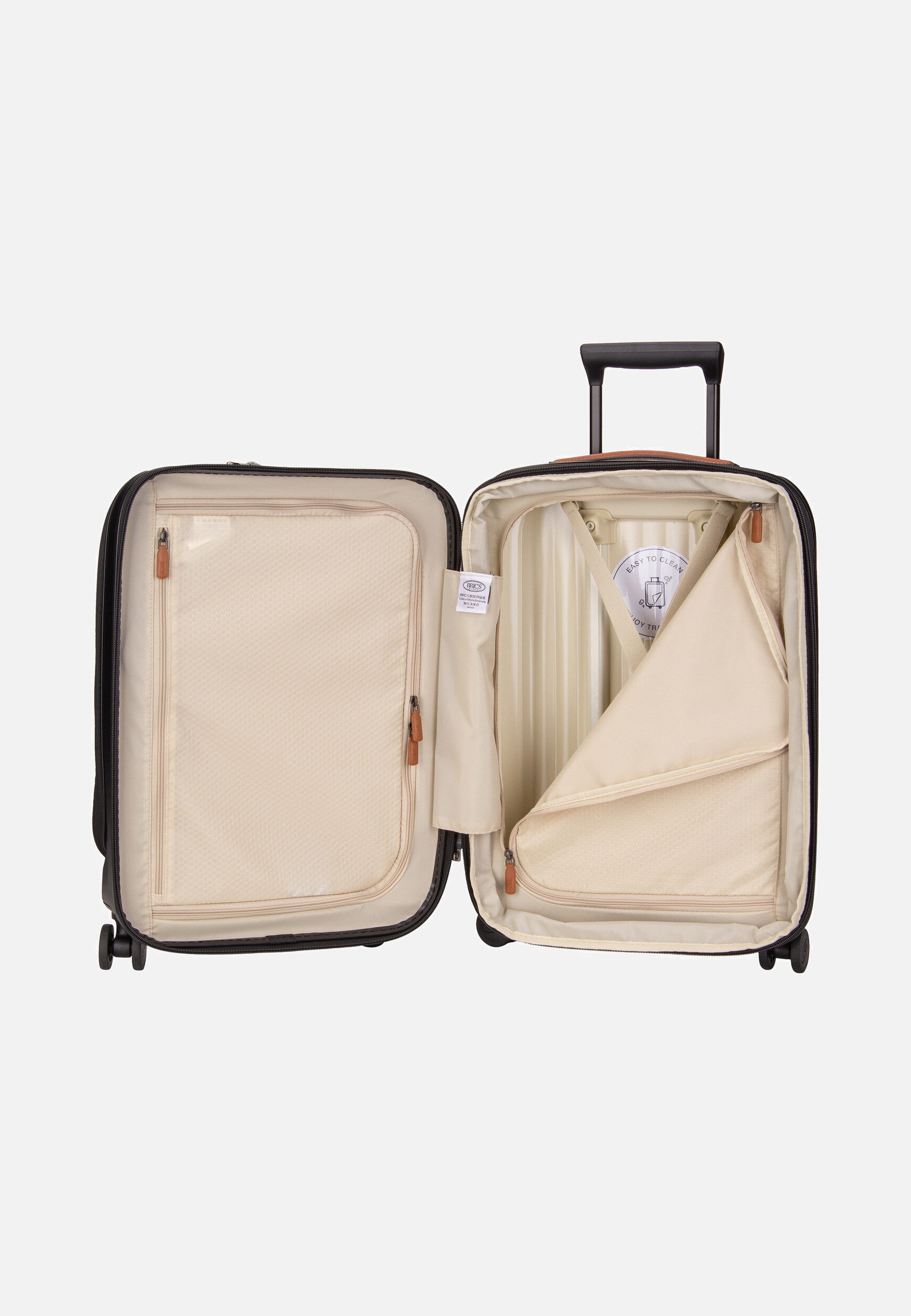 Bric's Taormina Trolley 55 Exp.Vortasche Schwarz Koffer