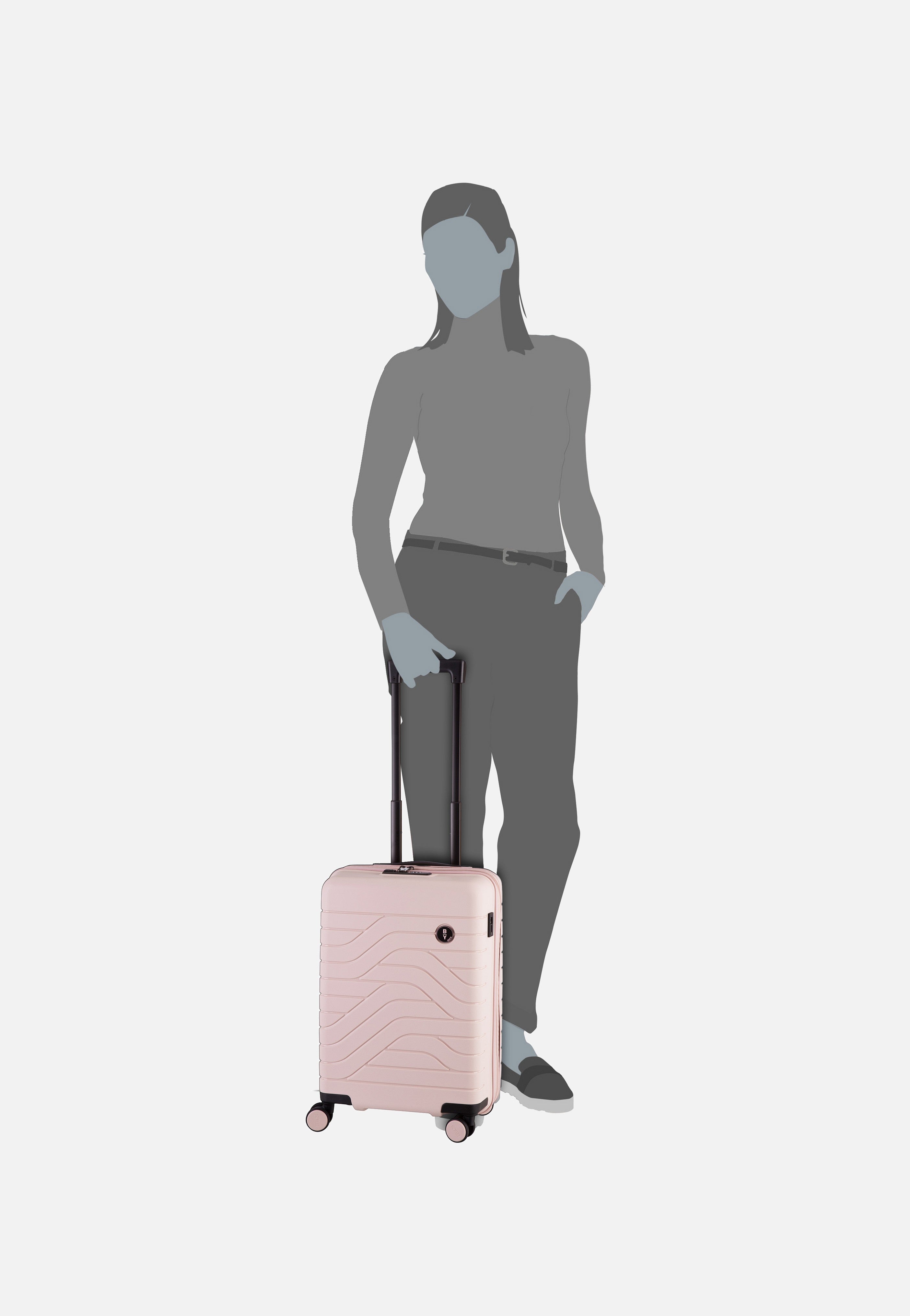 Bric's Ulisse Trolley 8430 Rosa Perla Koffer