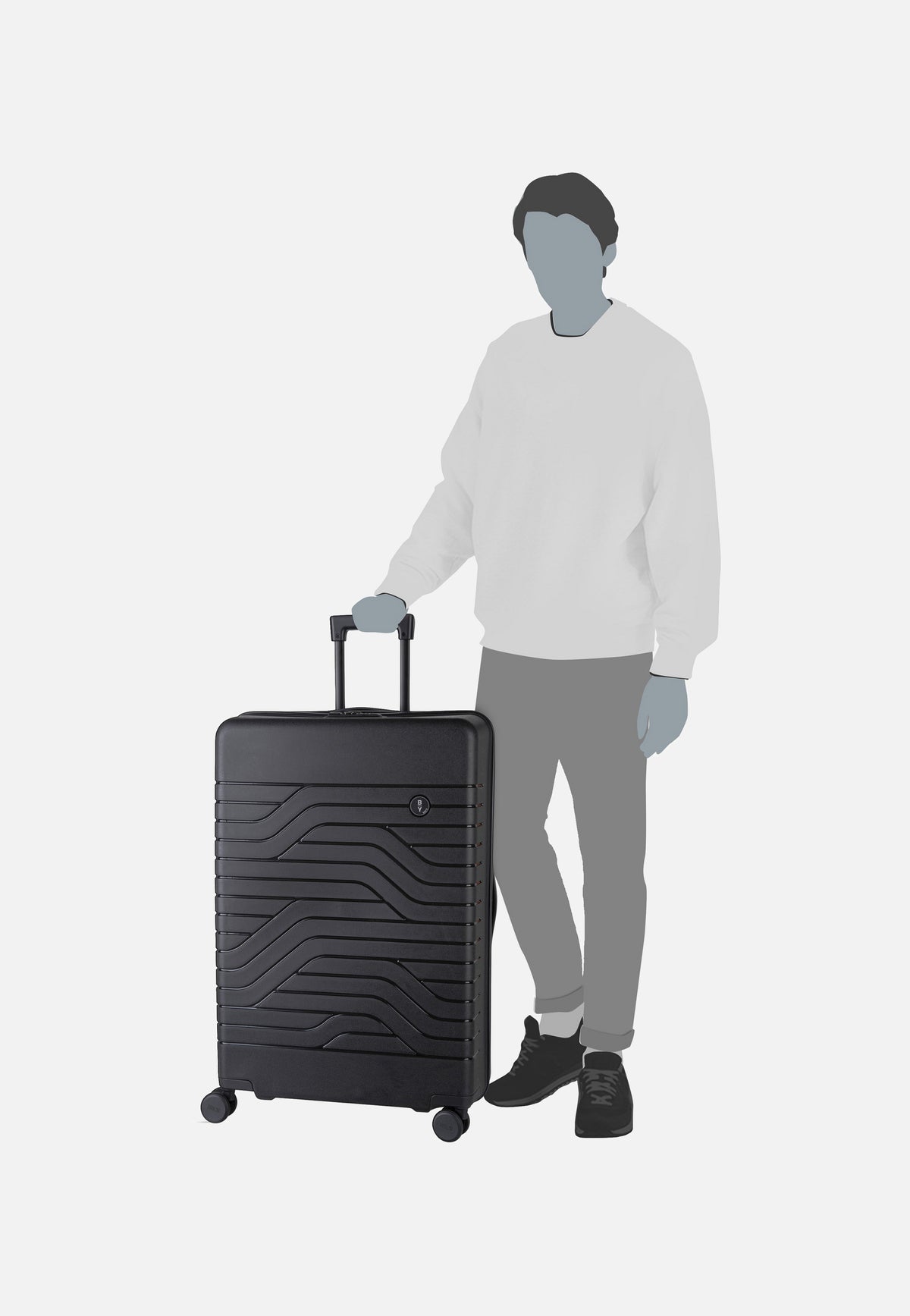 Bric's Ulisse Trolley 8432 Nero Koffer