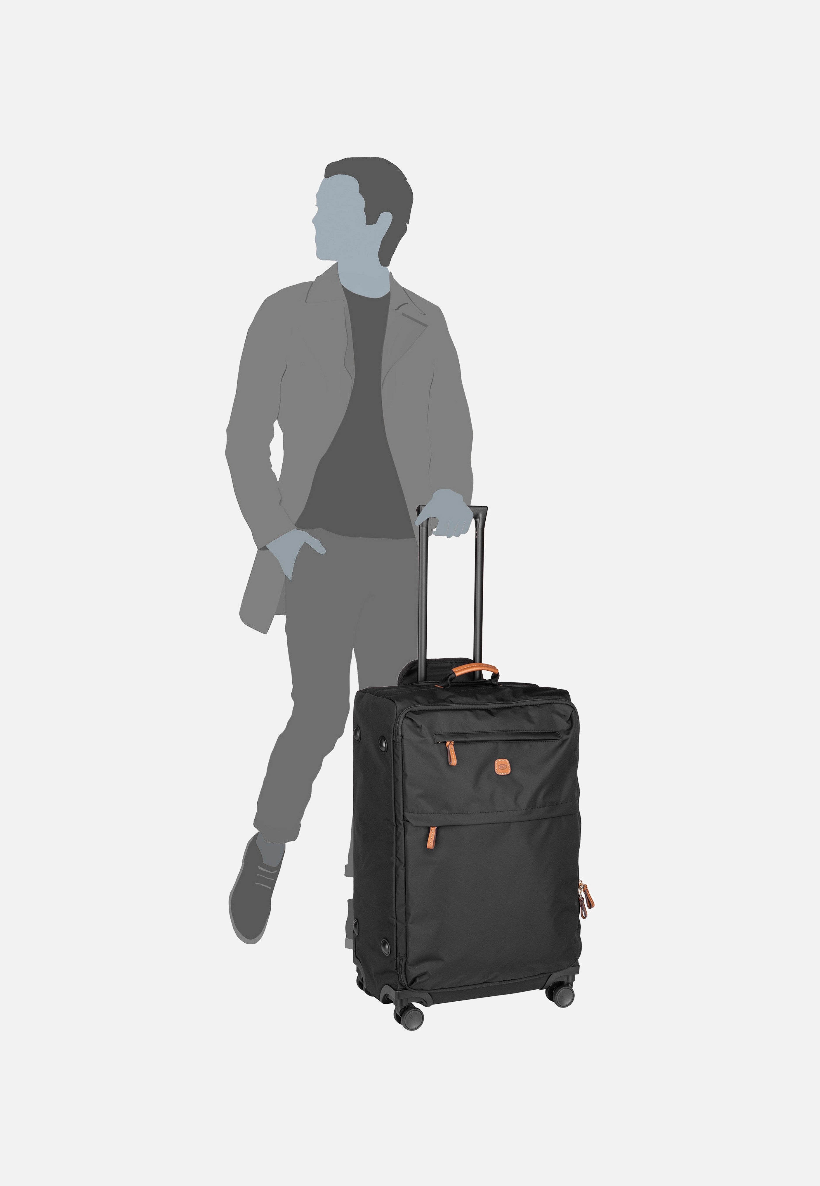Bric's X-Travel Trolley 58139 Nero Koffer