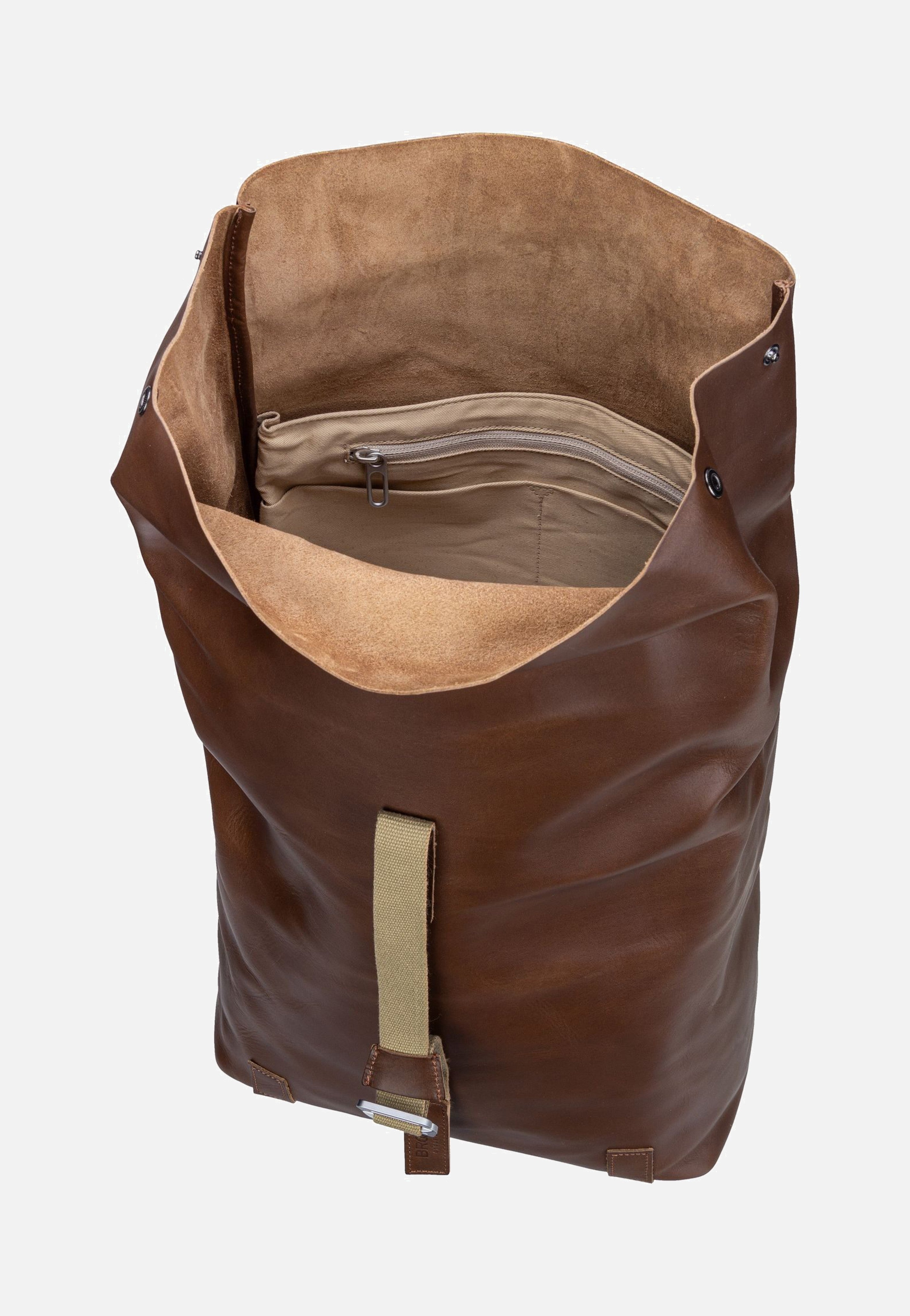Brooks England Pickwick Leather 26 L Dark Tan Rucksack