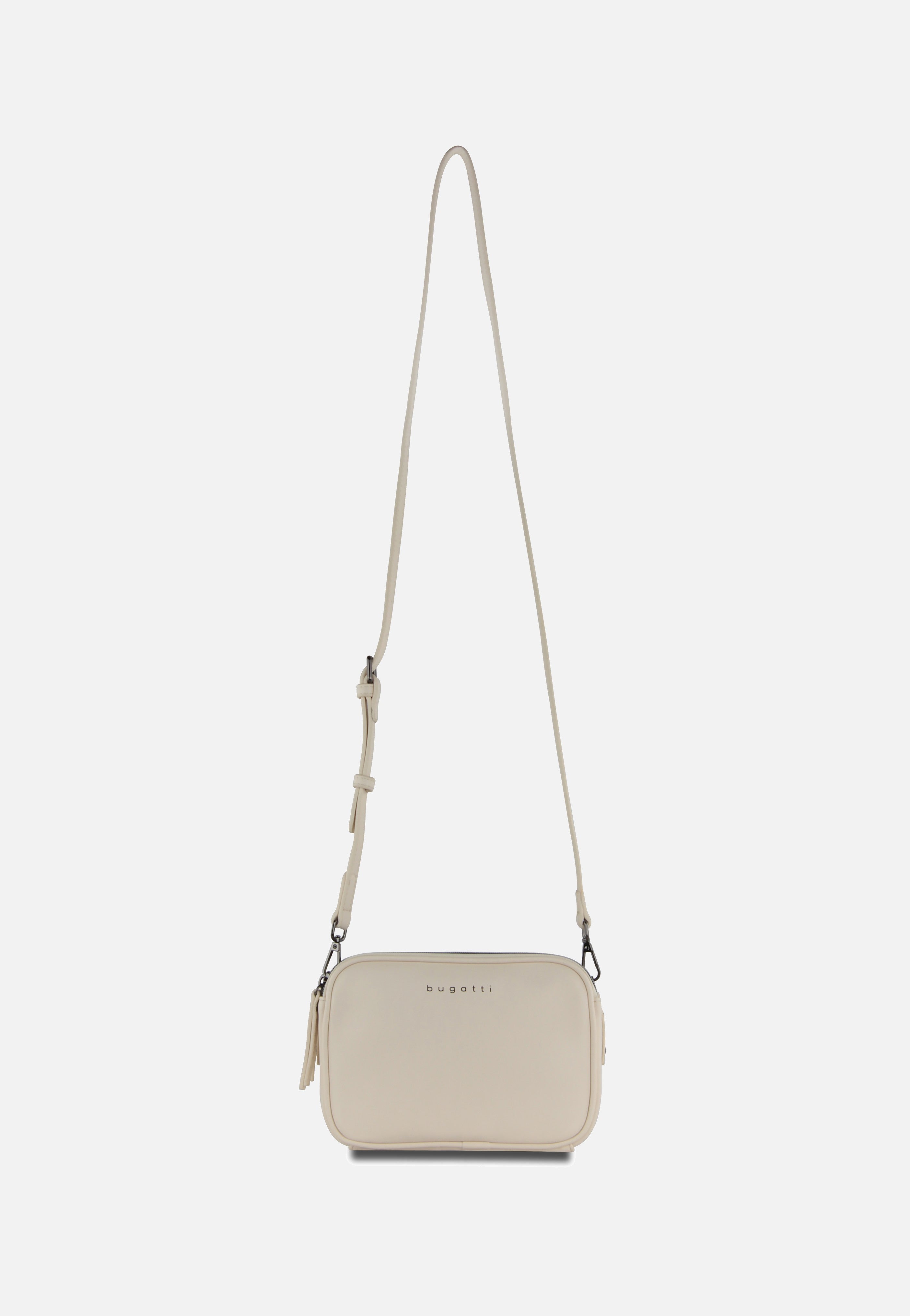 Bugatti Almata Crossbody Bag Beige Umhängetasche