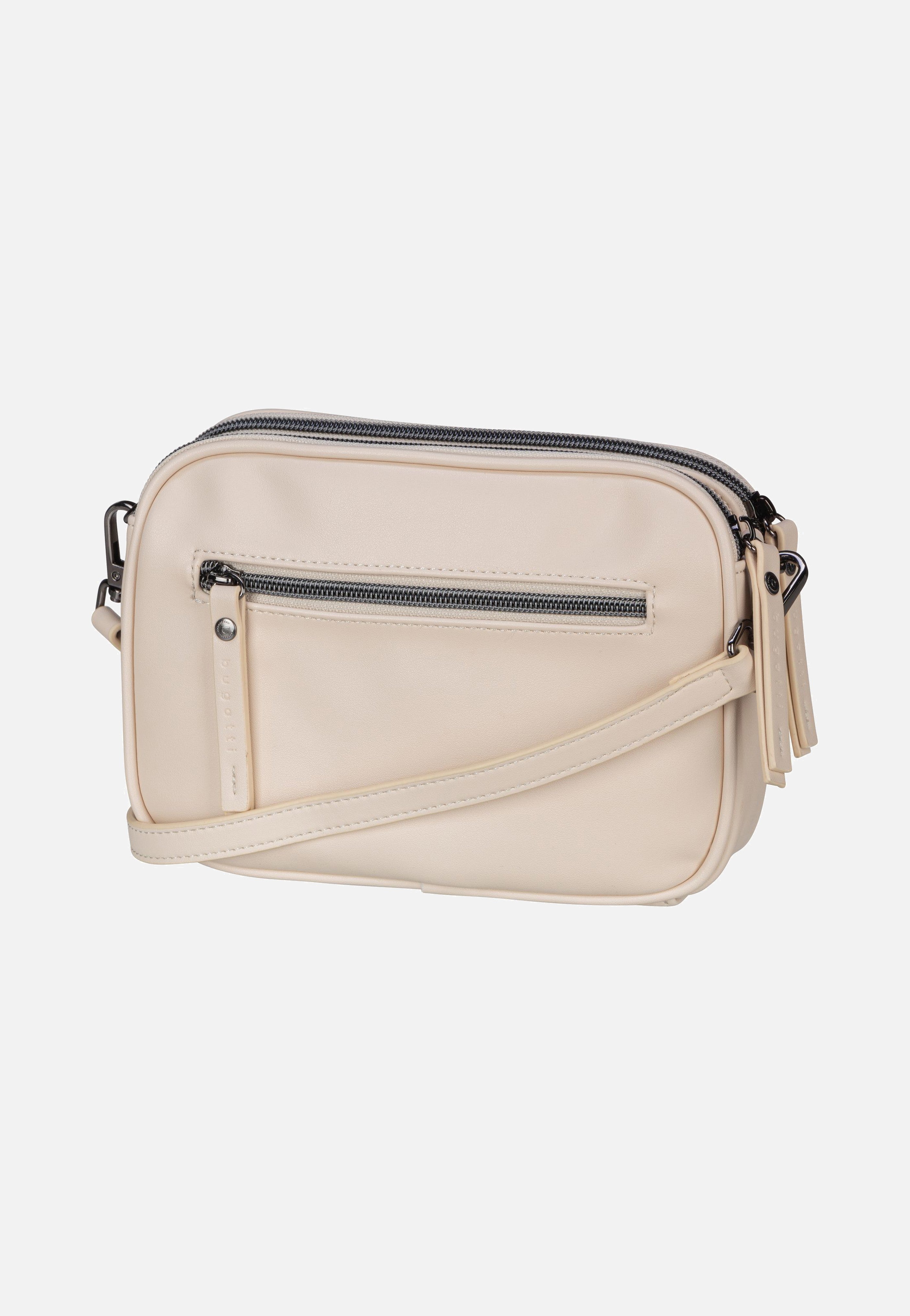 Bugatti Almata Crossbody Bag Beige Umhängetasche