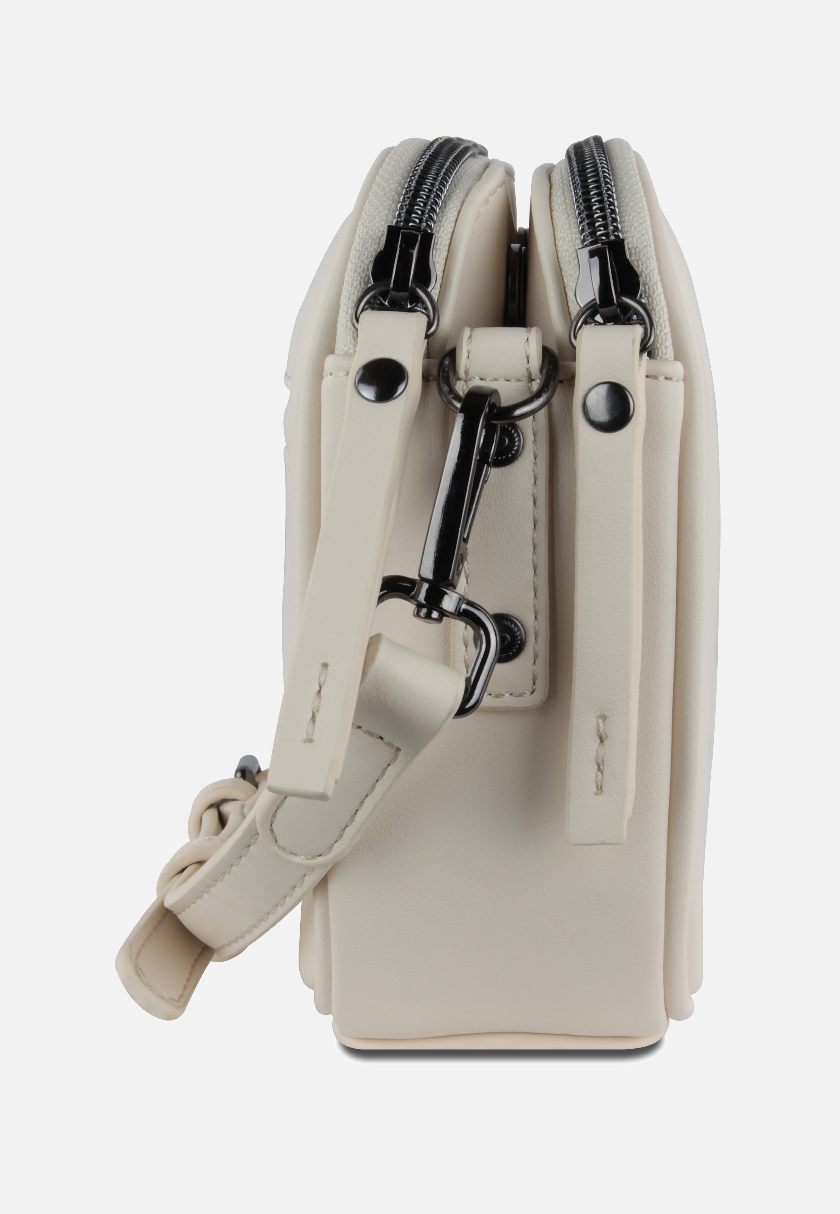Bugatti Almata Crossbody Bag Beige Umhängetasche