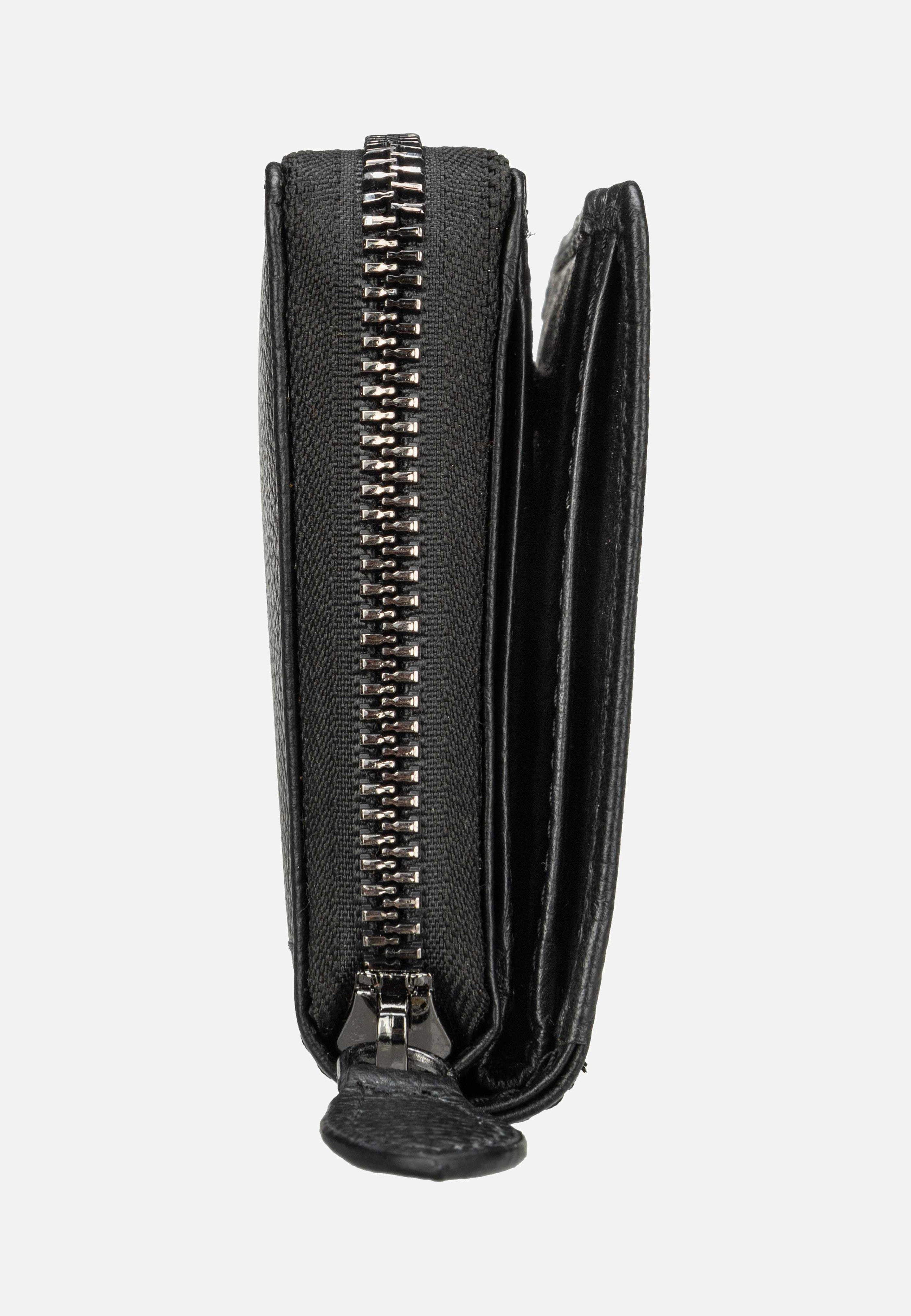 Bugatti Bella Ladies Zip Schwarz Portemonnaie