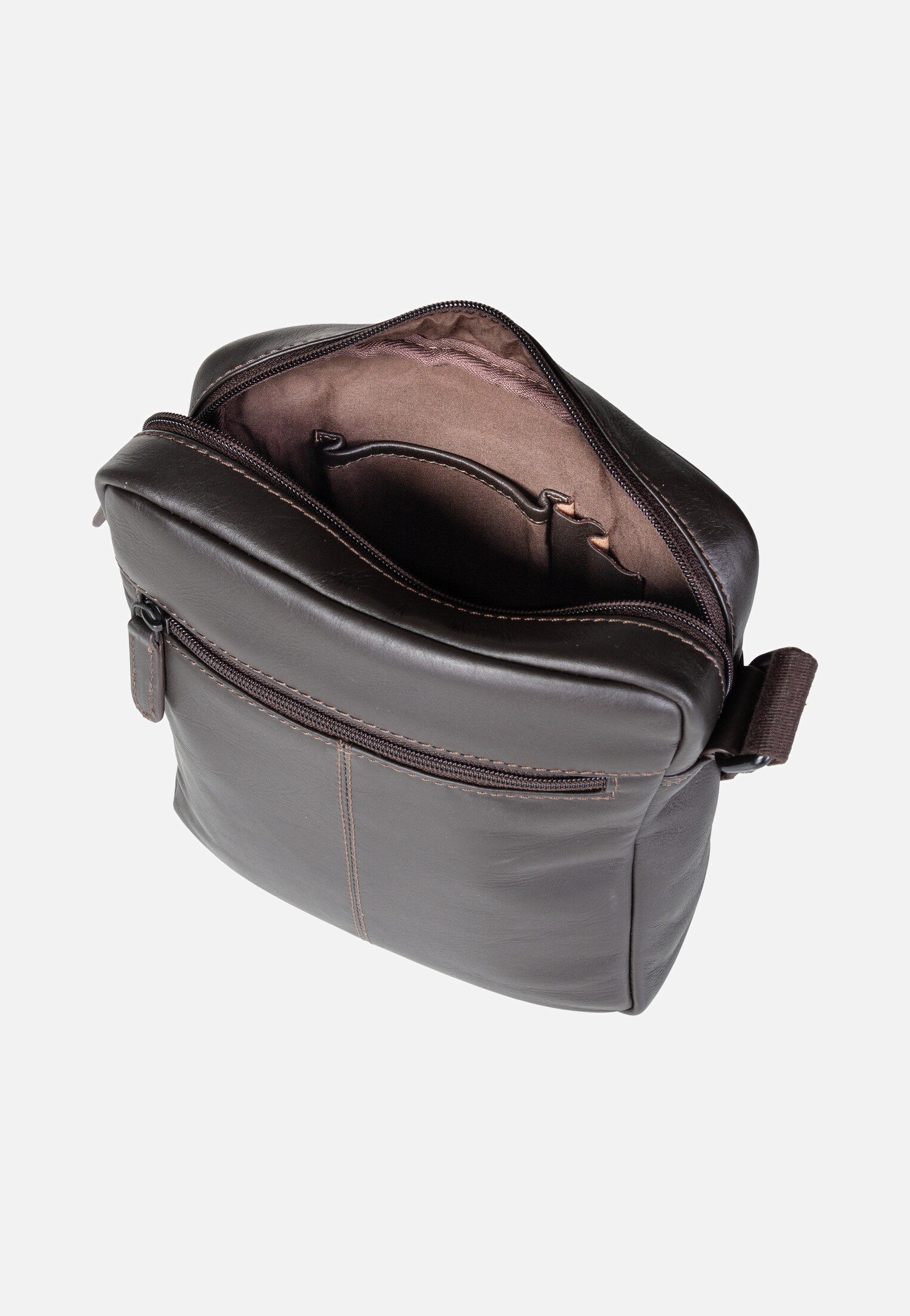 Bugatti Clark Braun Schultertasche