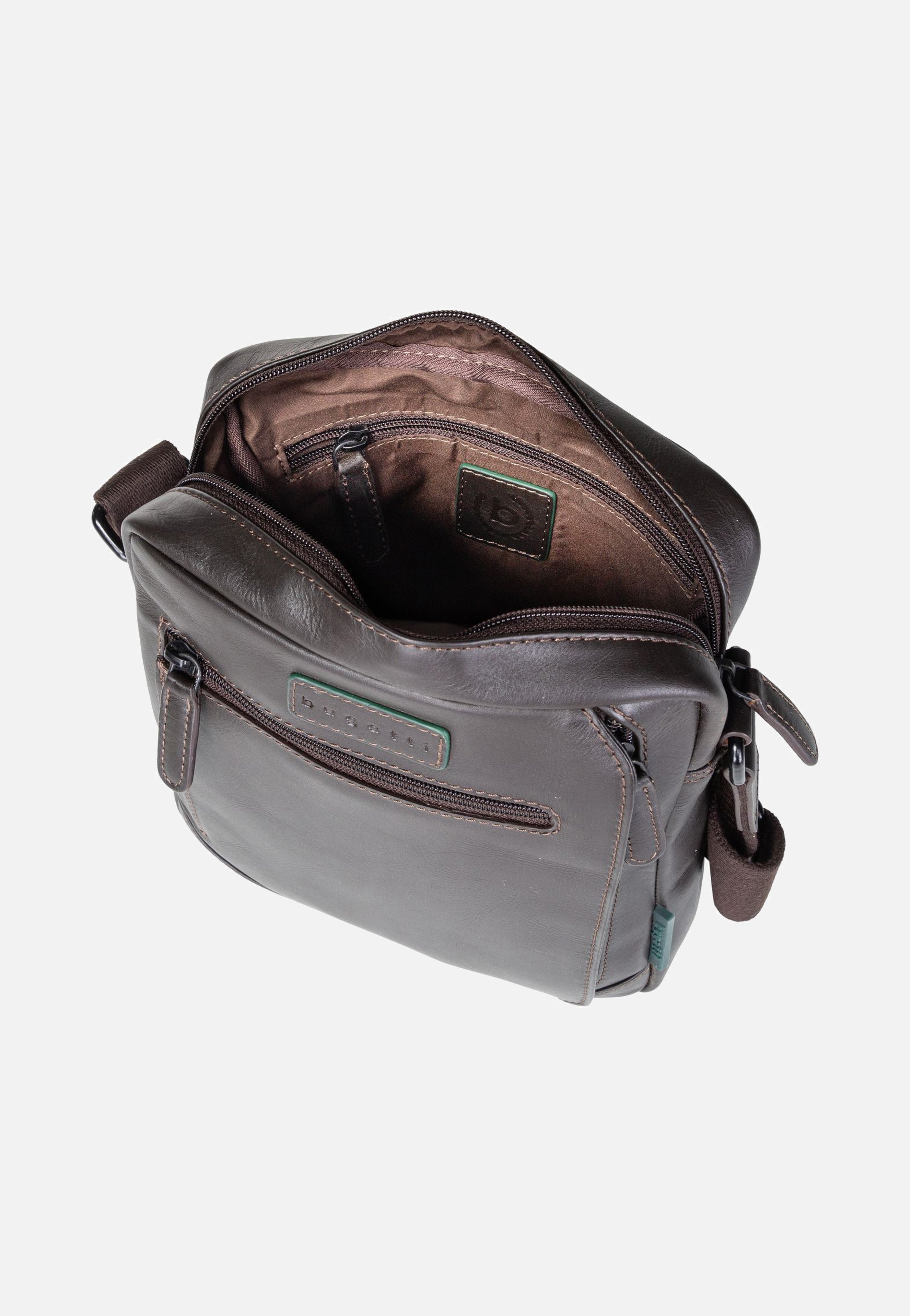 Bugatti Clark Braun Schultertasche