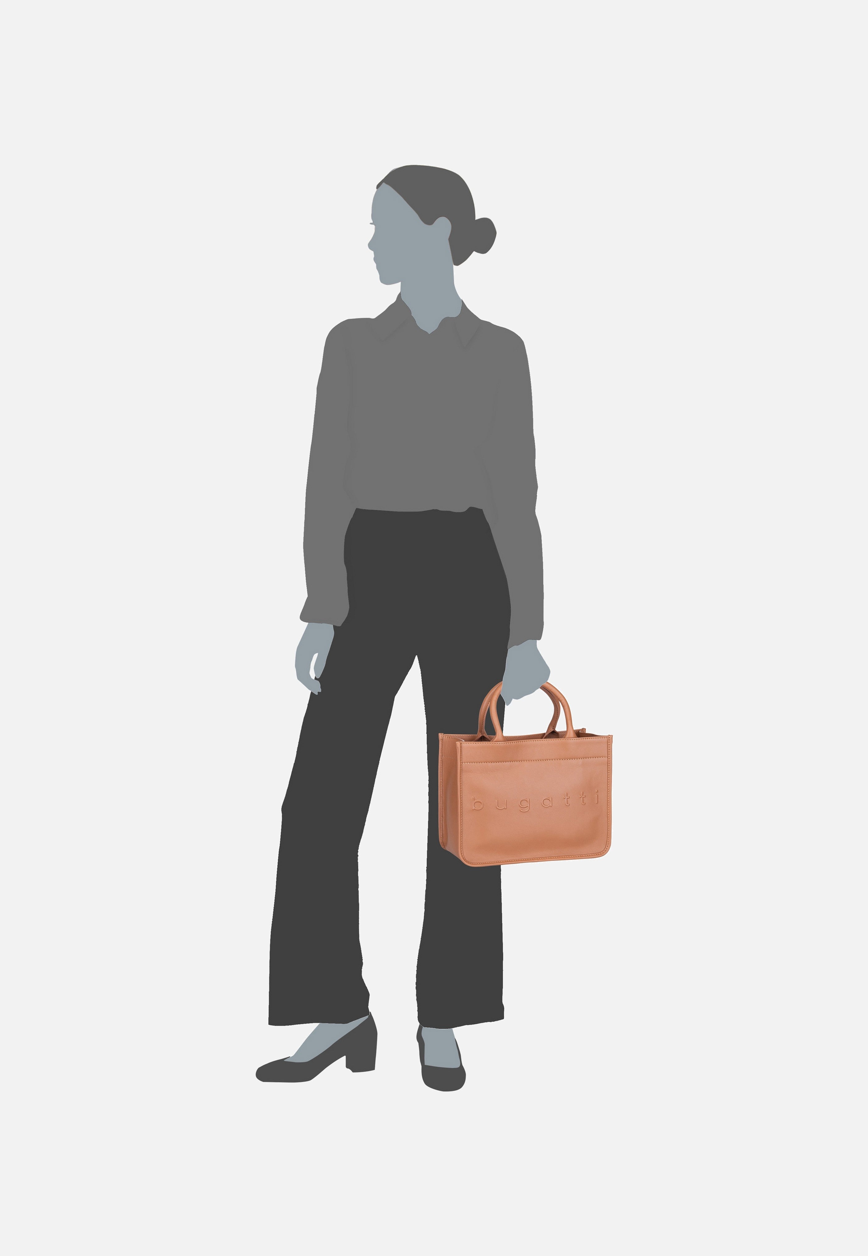 Bugatti Daphne S Cognac Tote Bag