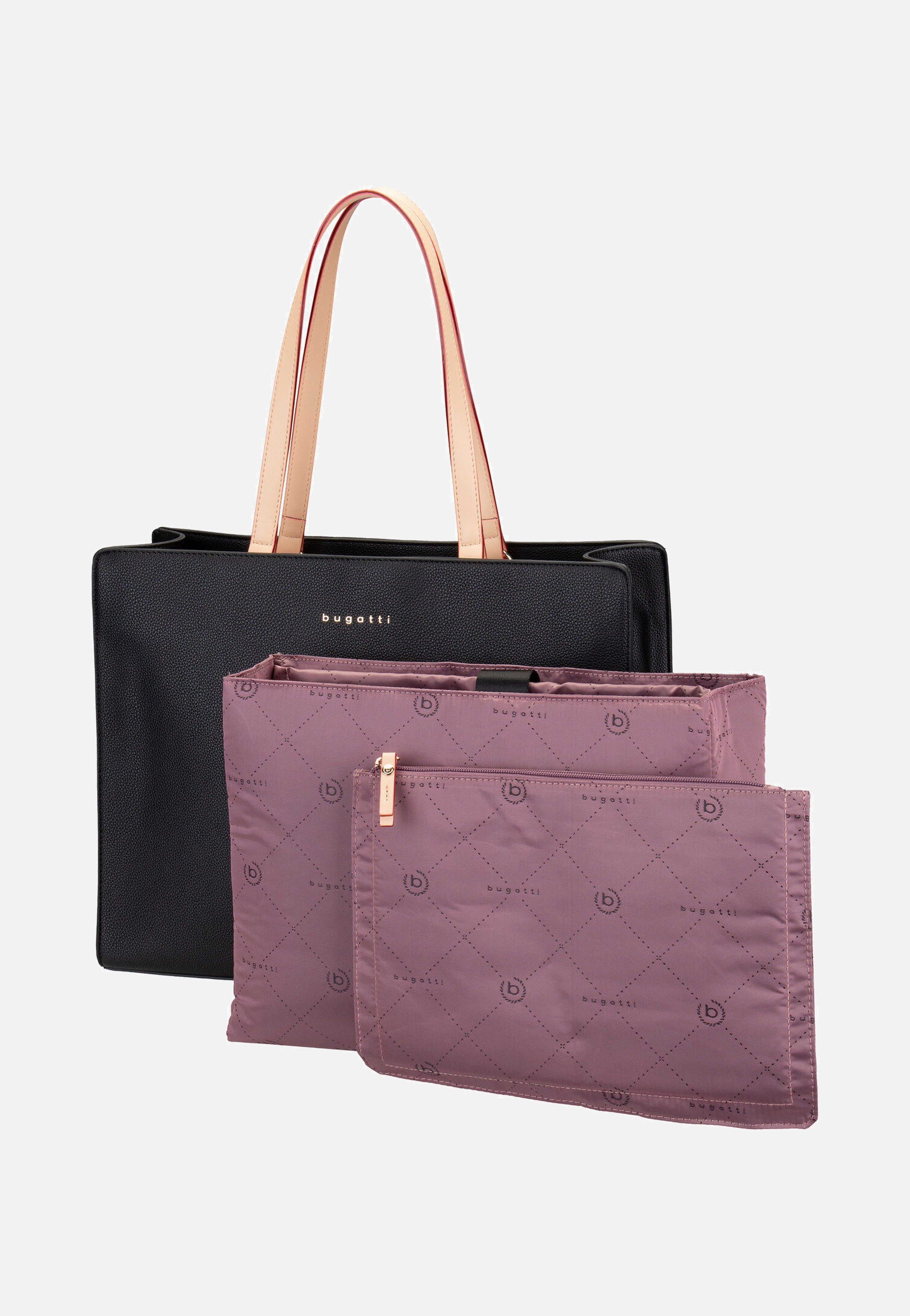 Bugatti Ella Business 6641 Schwarz Shopper