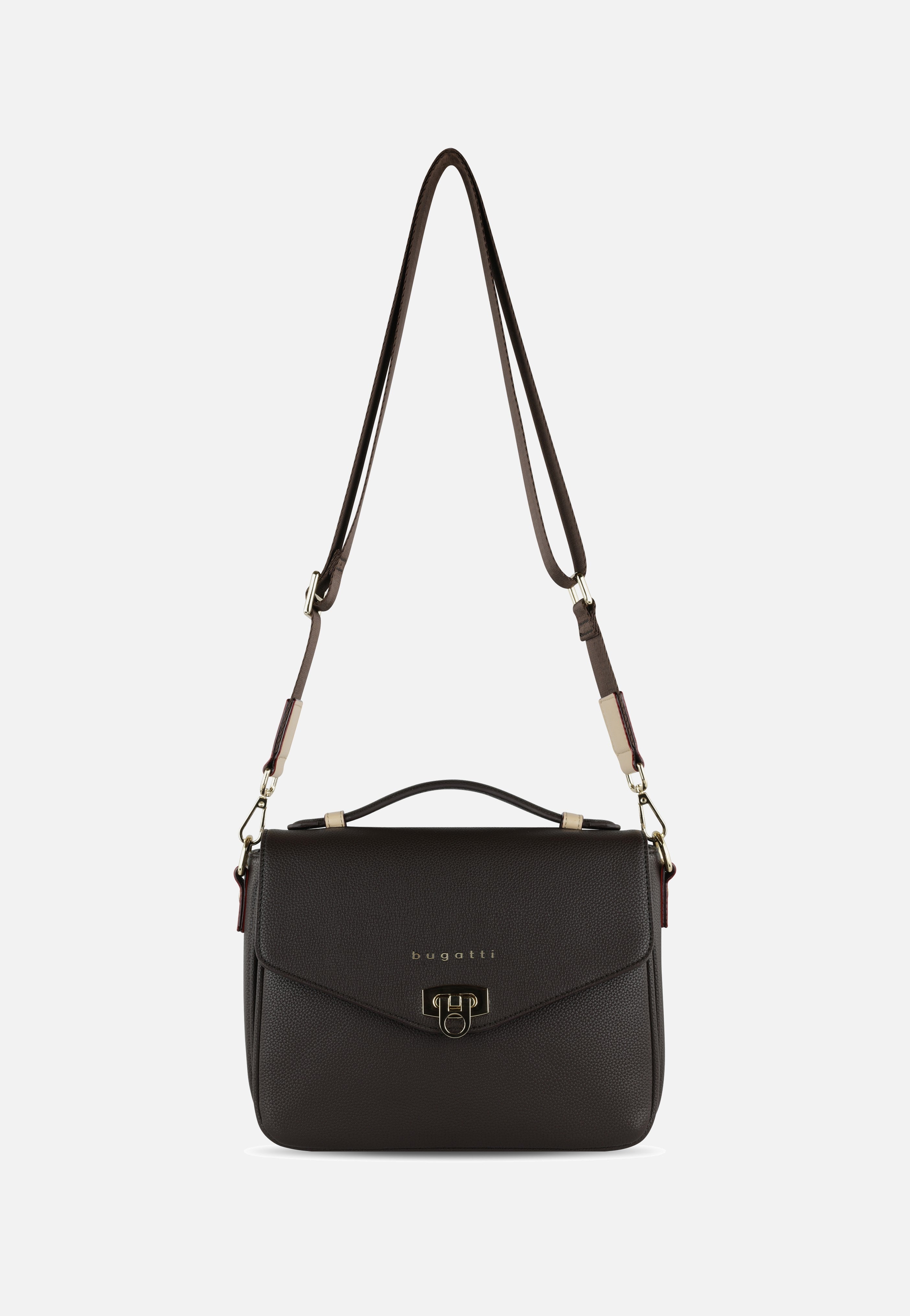 Bugatti Ella Classic Bag Dunkelbraun Umhängetasche