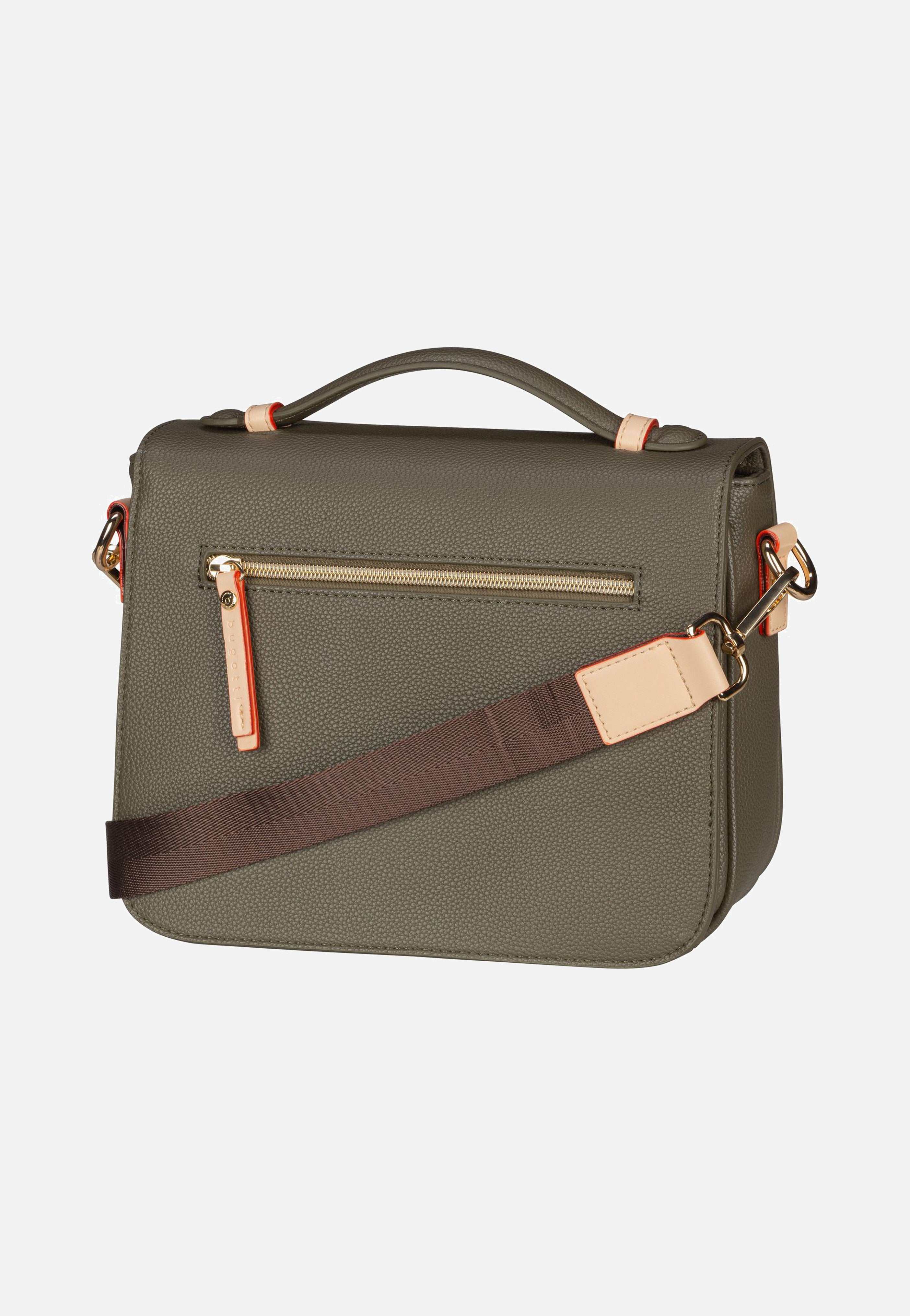 Bugatti Ella Classic Bag Olive Umhängetasche
