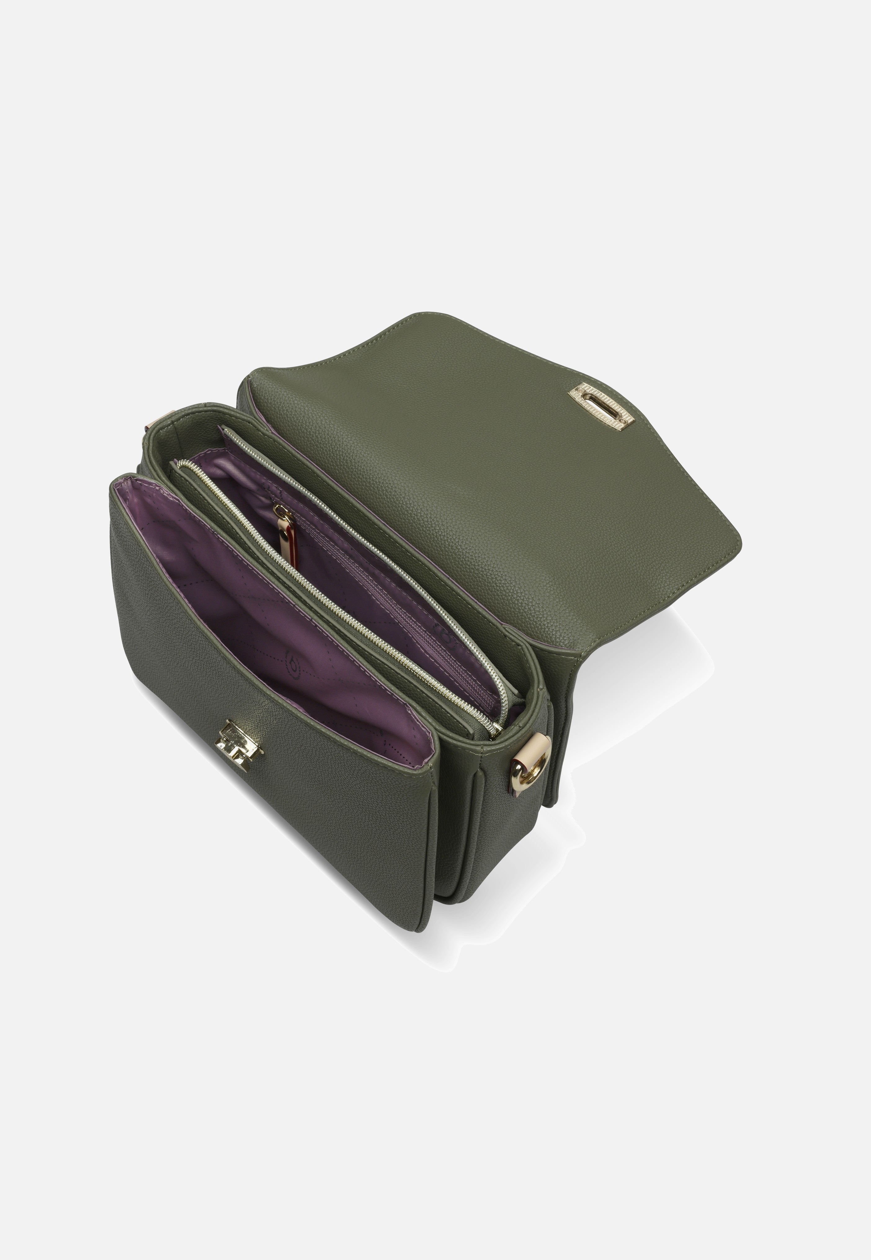 Bugatti Ella Classic Bag Olive Umhängetasche