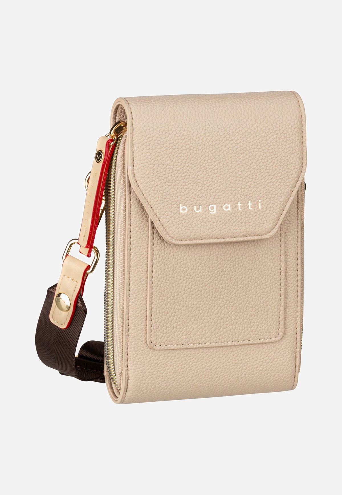 Bugatti Ella Purse Bag Beige Umhängetasche