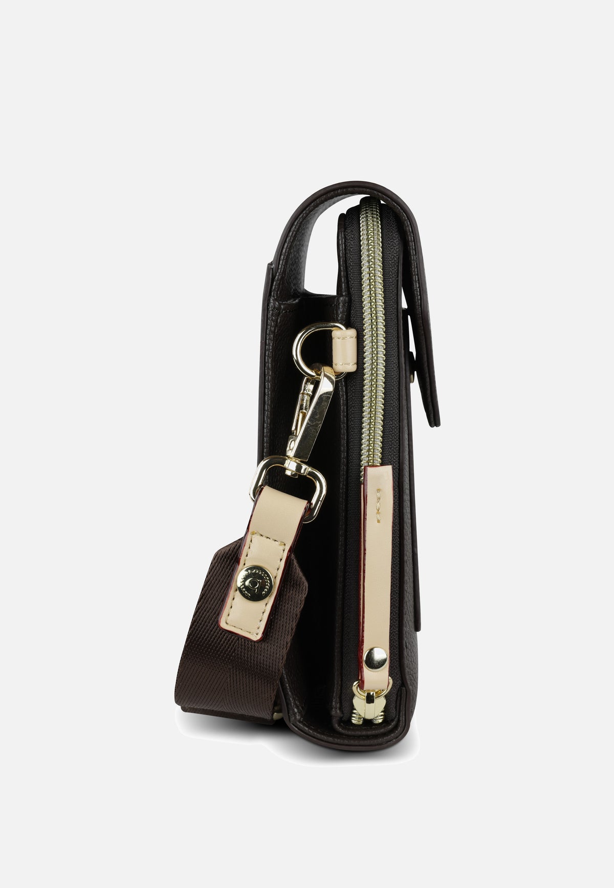 Bugatti Ella Purse Bag Dunkelbraun Umhängetasche