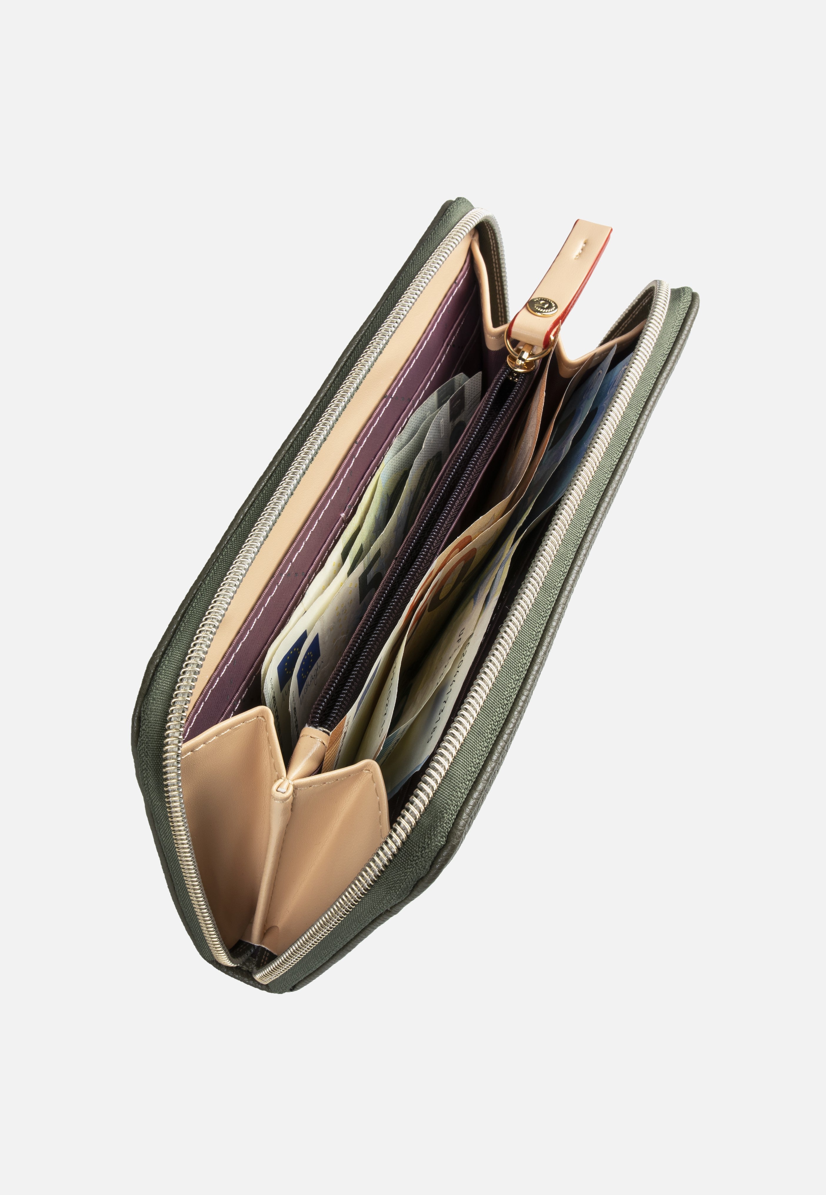 Bugatti Ella Ladies Purse Olive Portemonnaie