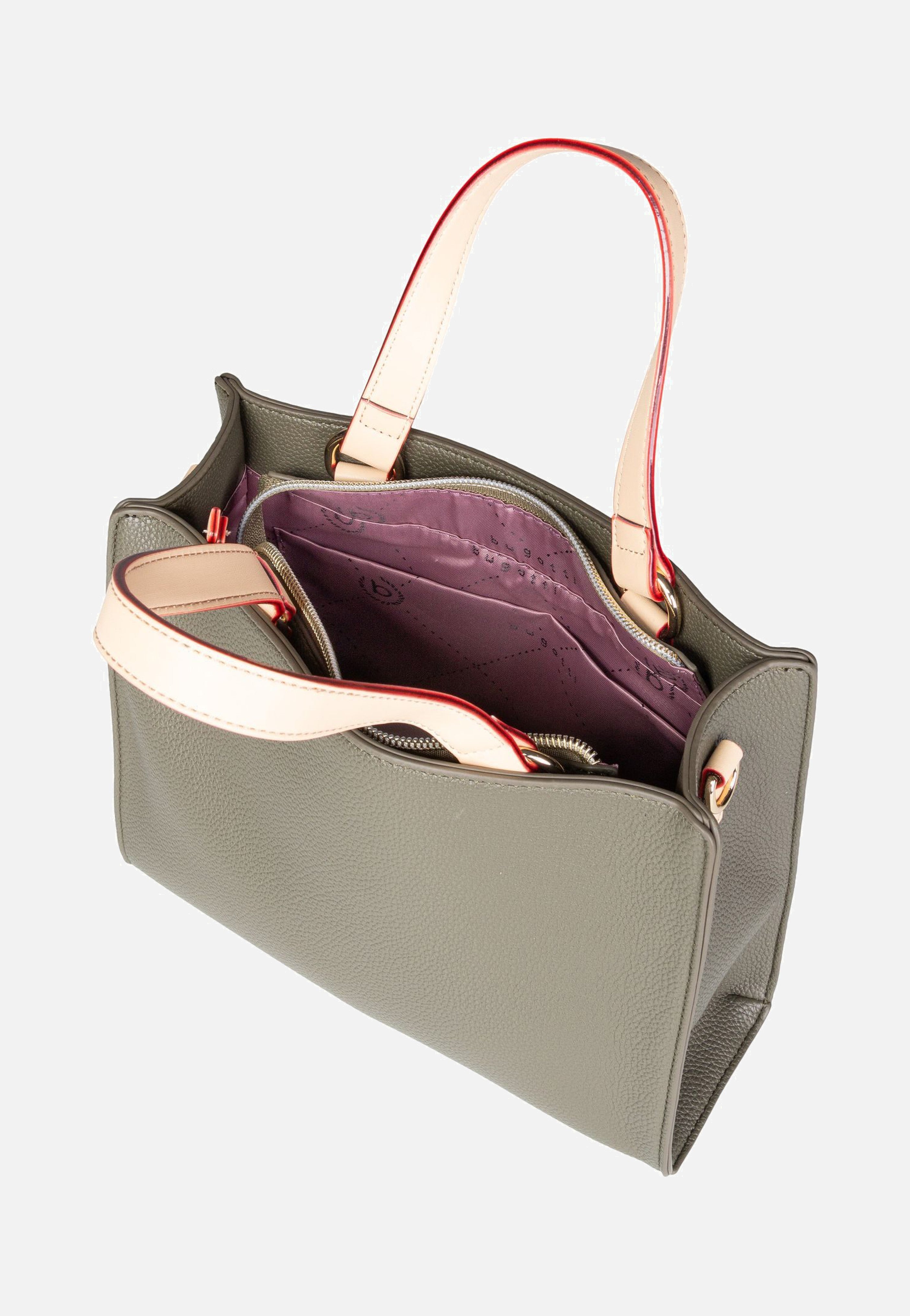 Bugatti Ella Mini 6643 Olive Handle Bag