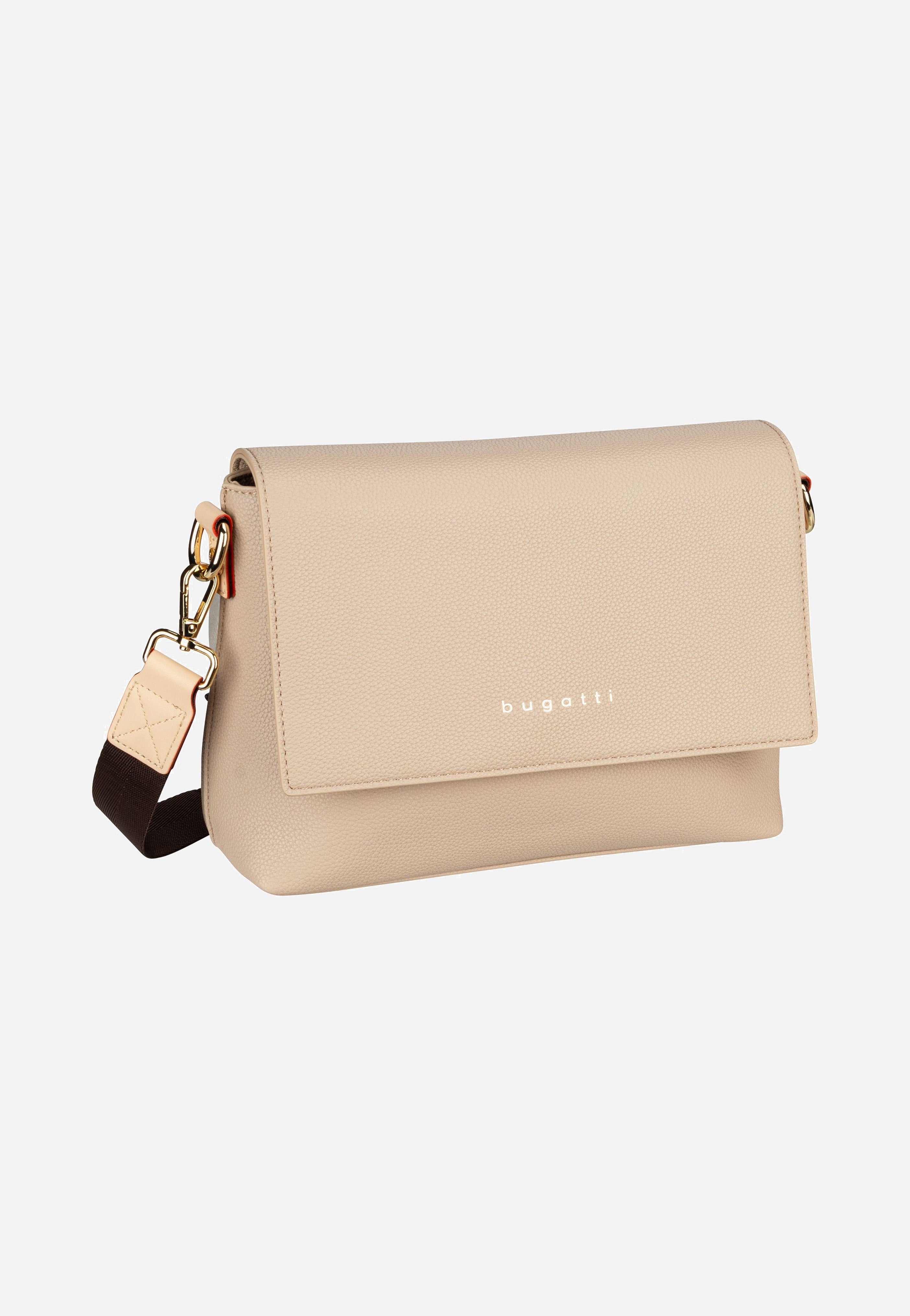 Bugatti Ella Shoulder Bag Beige Umhängetasche