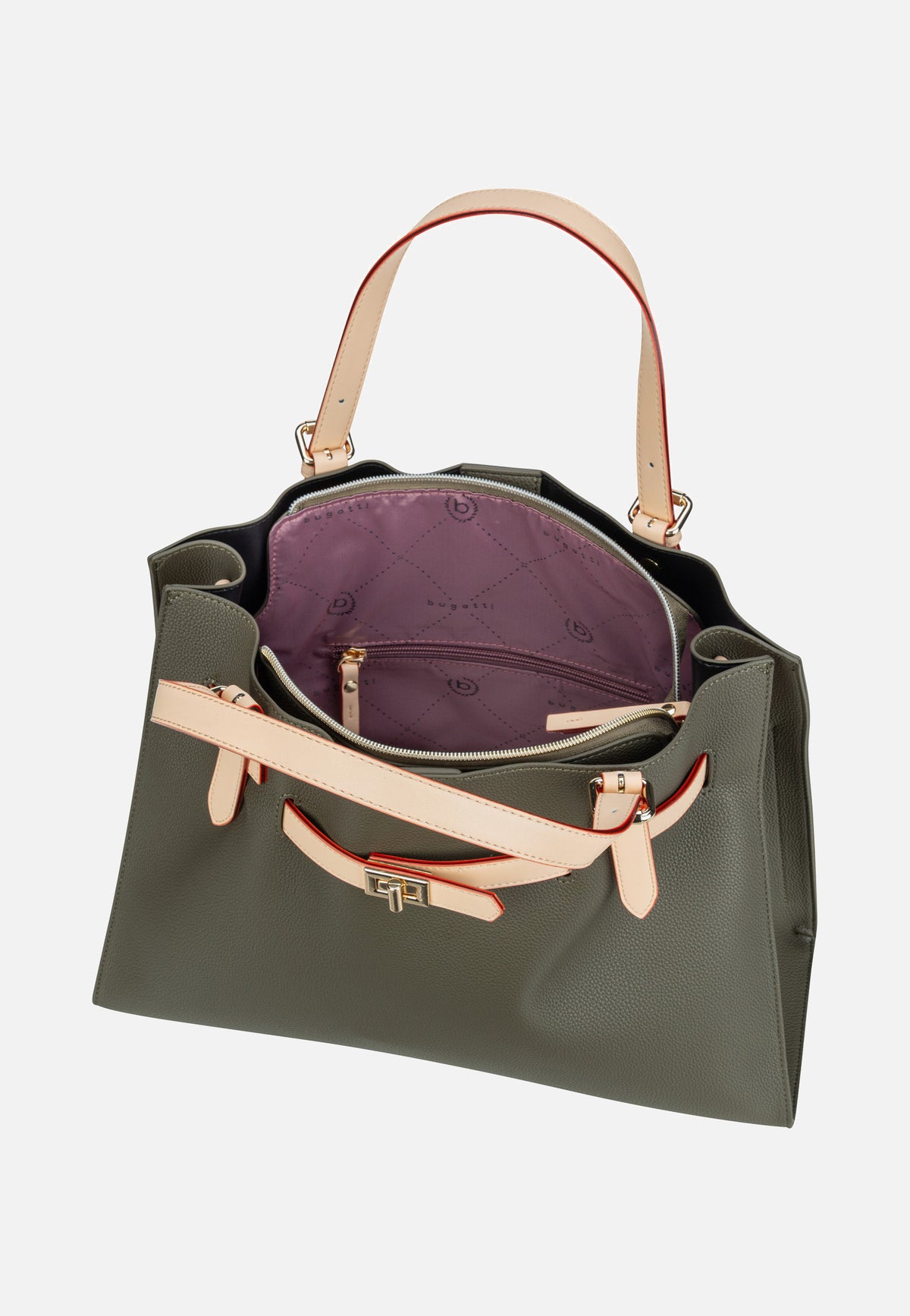 Bugatti Ella L Olive Tote Bag