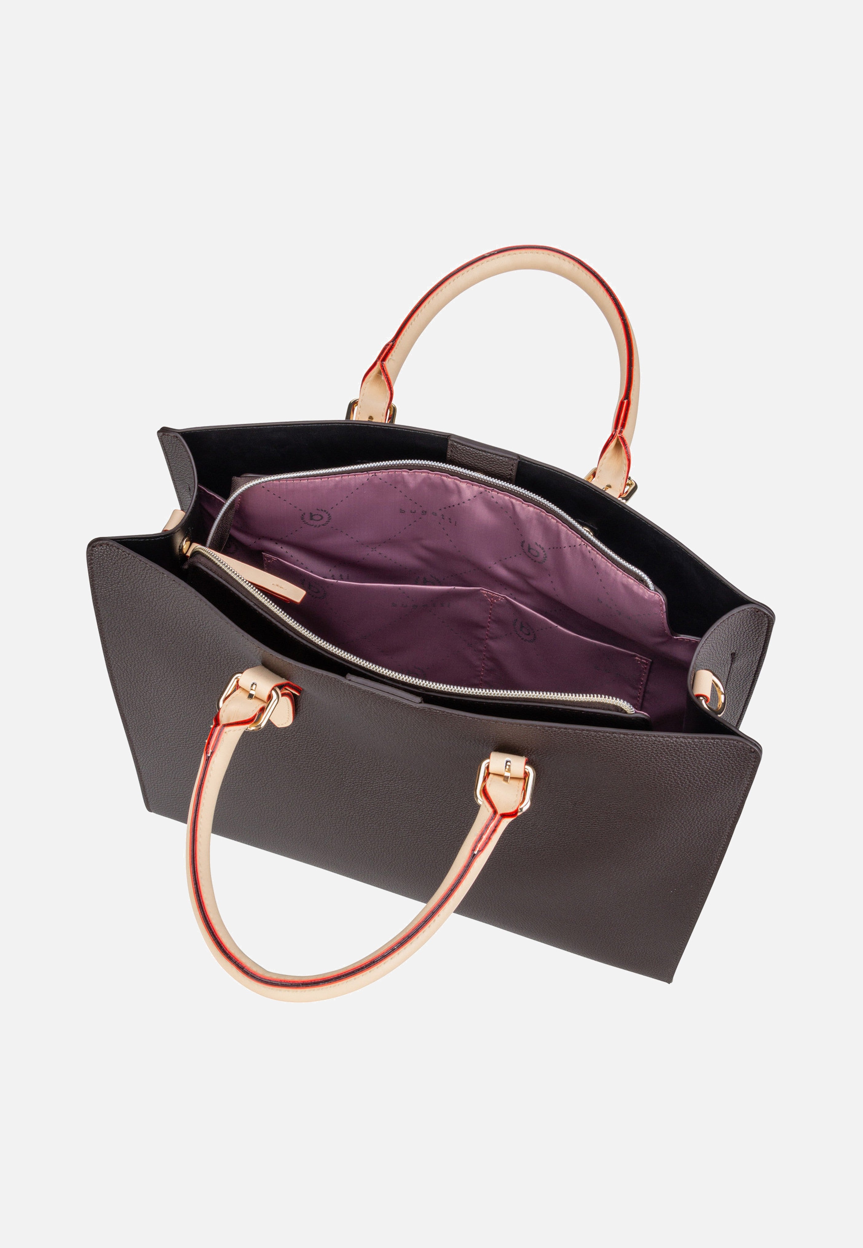 Bugatti Ella Top Handle L Dunkelbraun Tote Bag