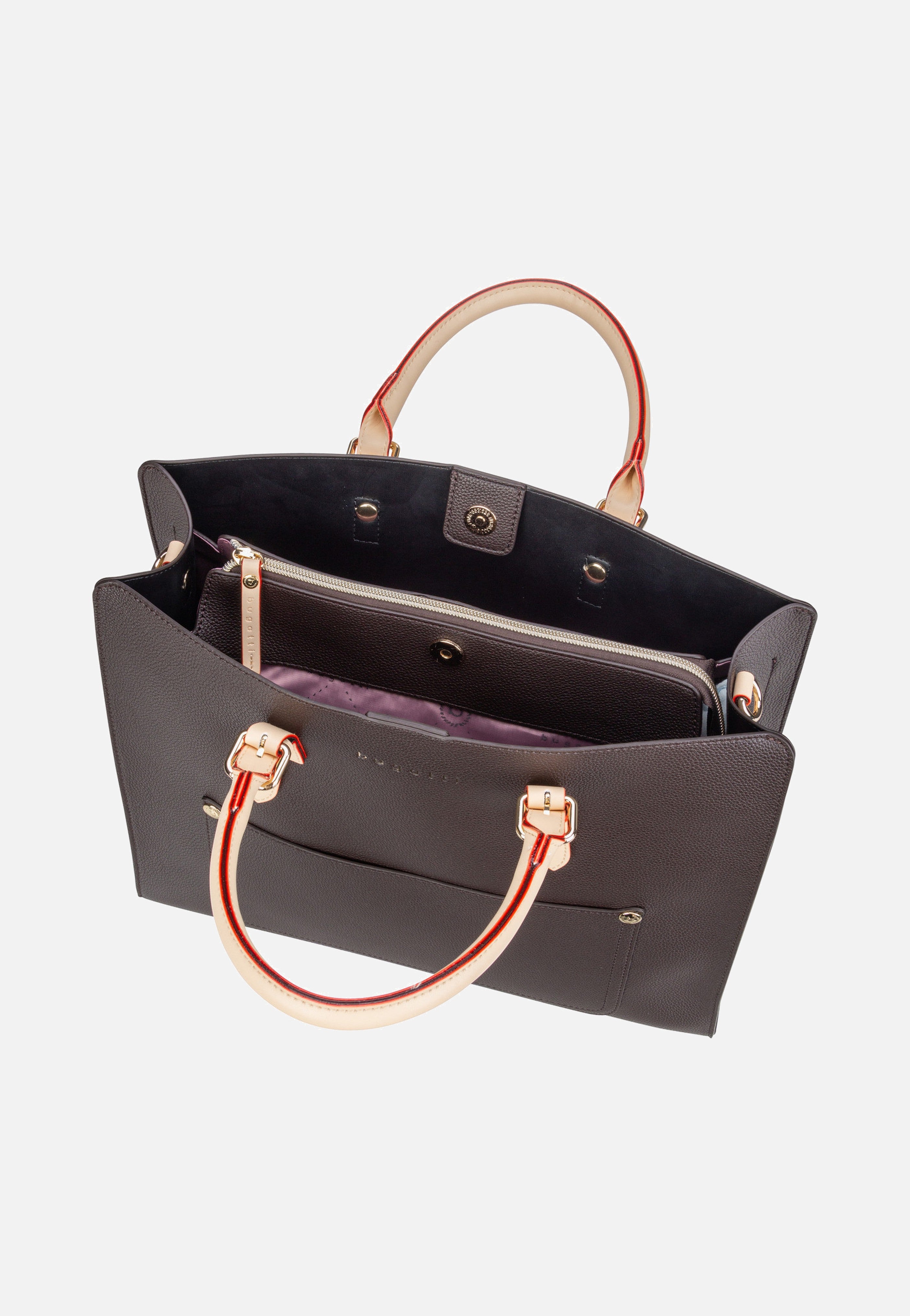 Bugatti Ella Top Handle L Dunkelbraun Tote Bag