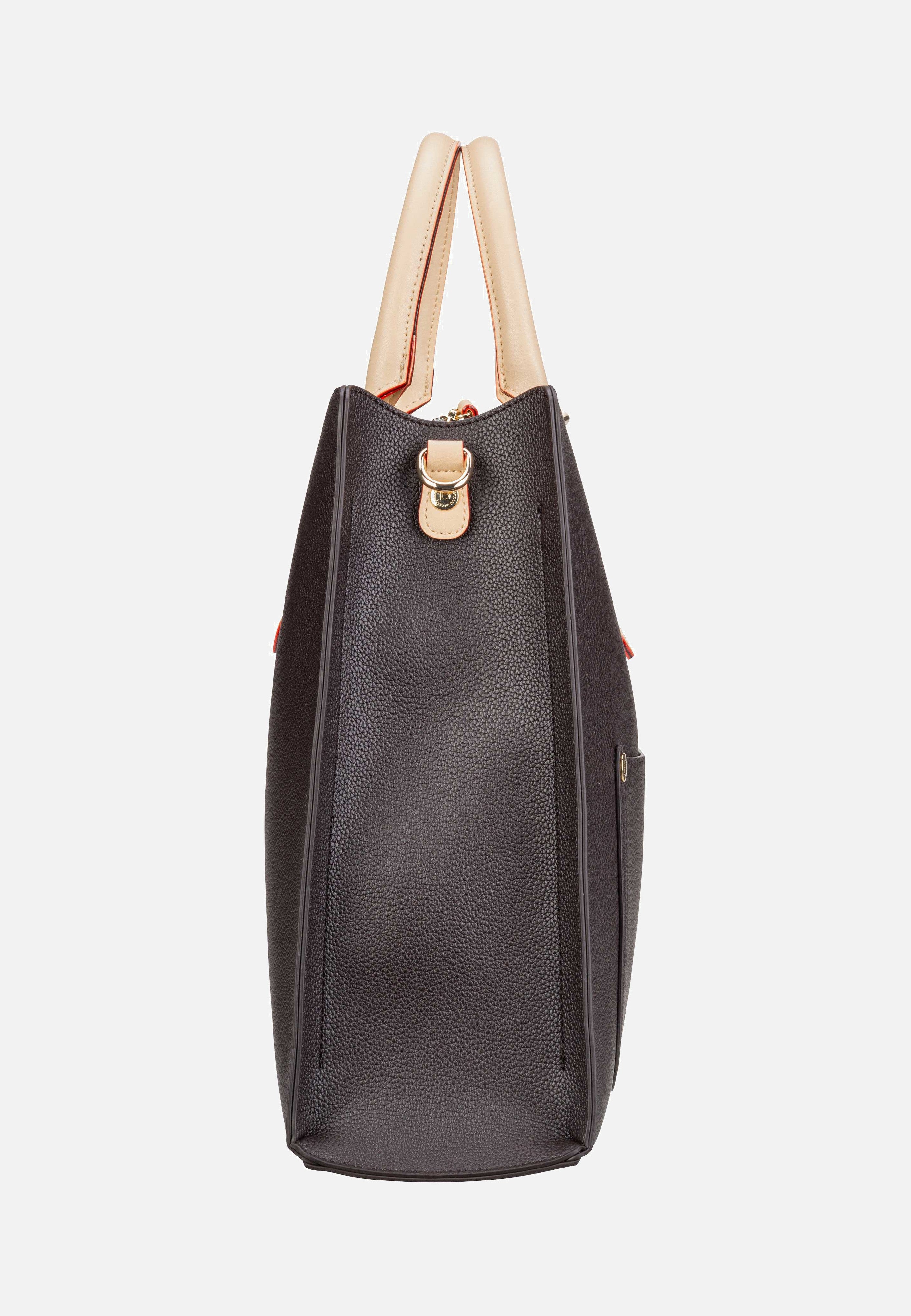 Bugatti Ella Top Handle L Dunkelbraun Tote Bag