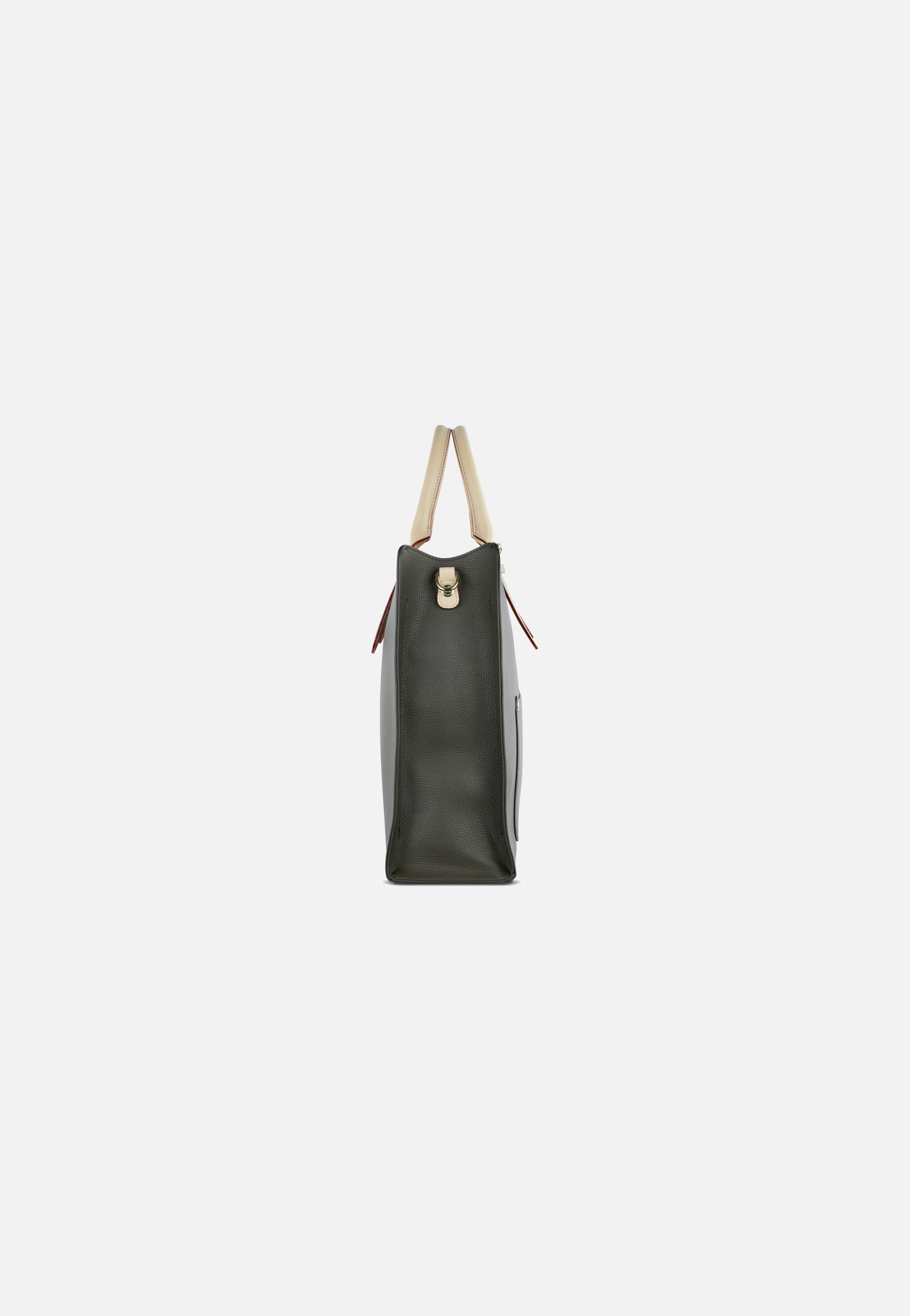 Bugatti Ella Top Handle L Olive Tote Bag