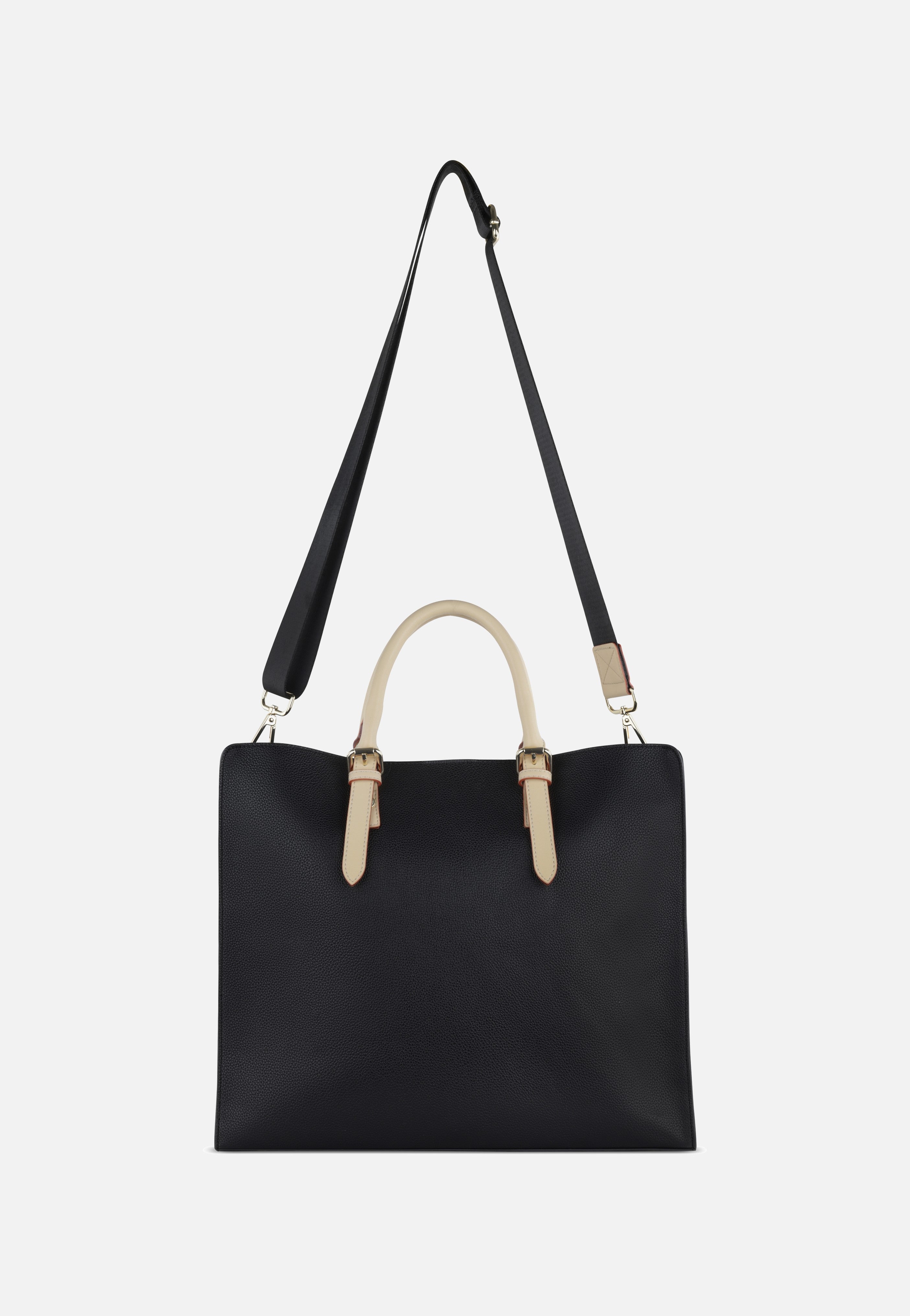 Bugatti Ella Top Handle L Schwarz Tote Bag