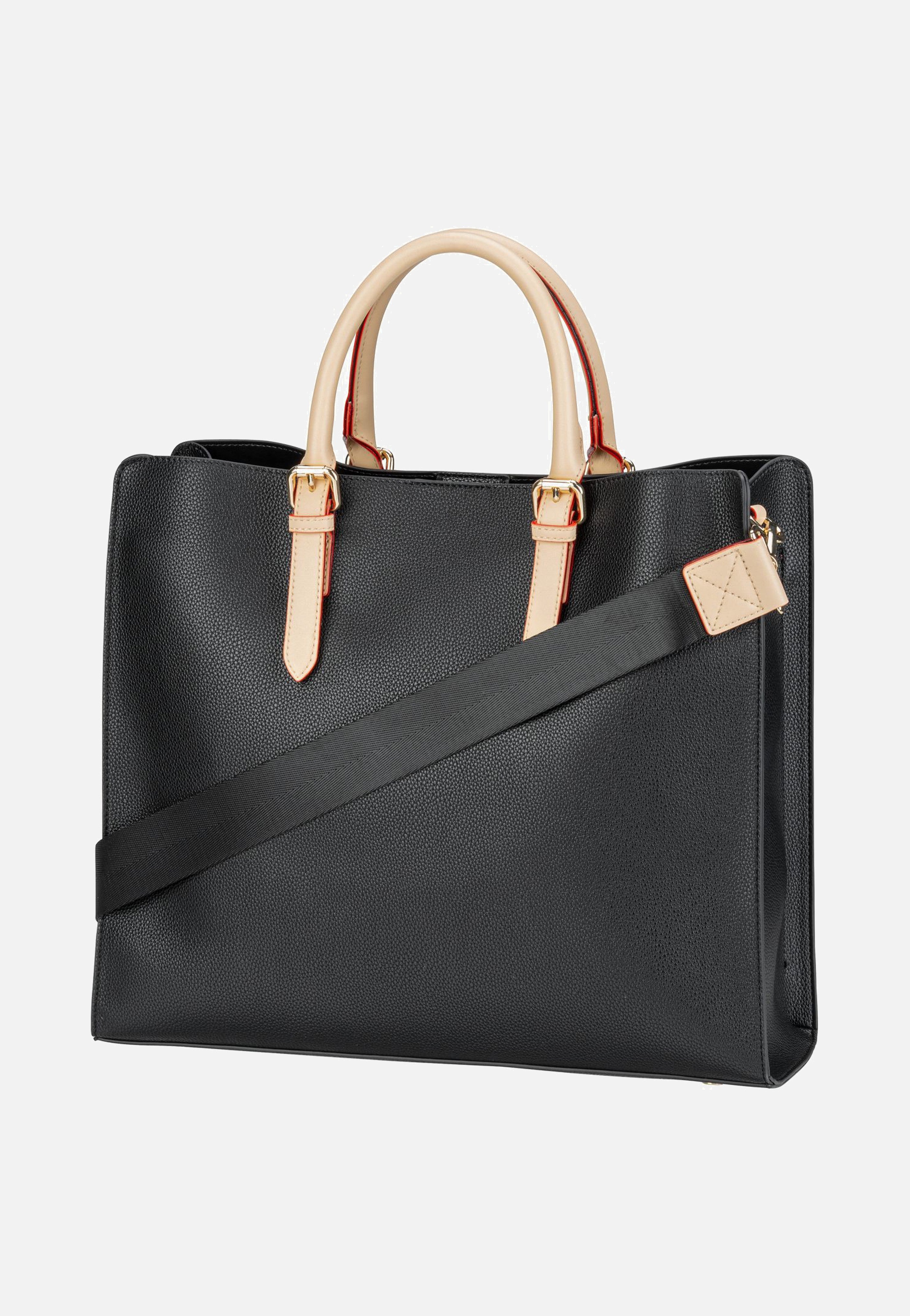 Bugatti Ella Top Handle L Schwarz Tote Bag